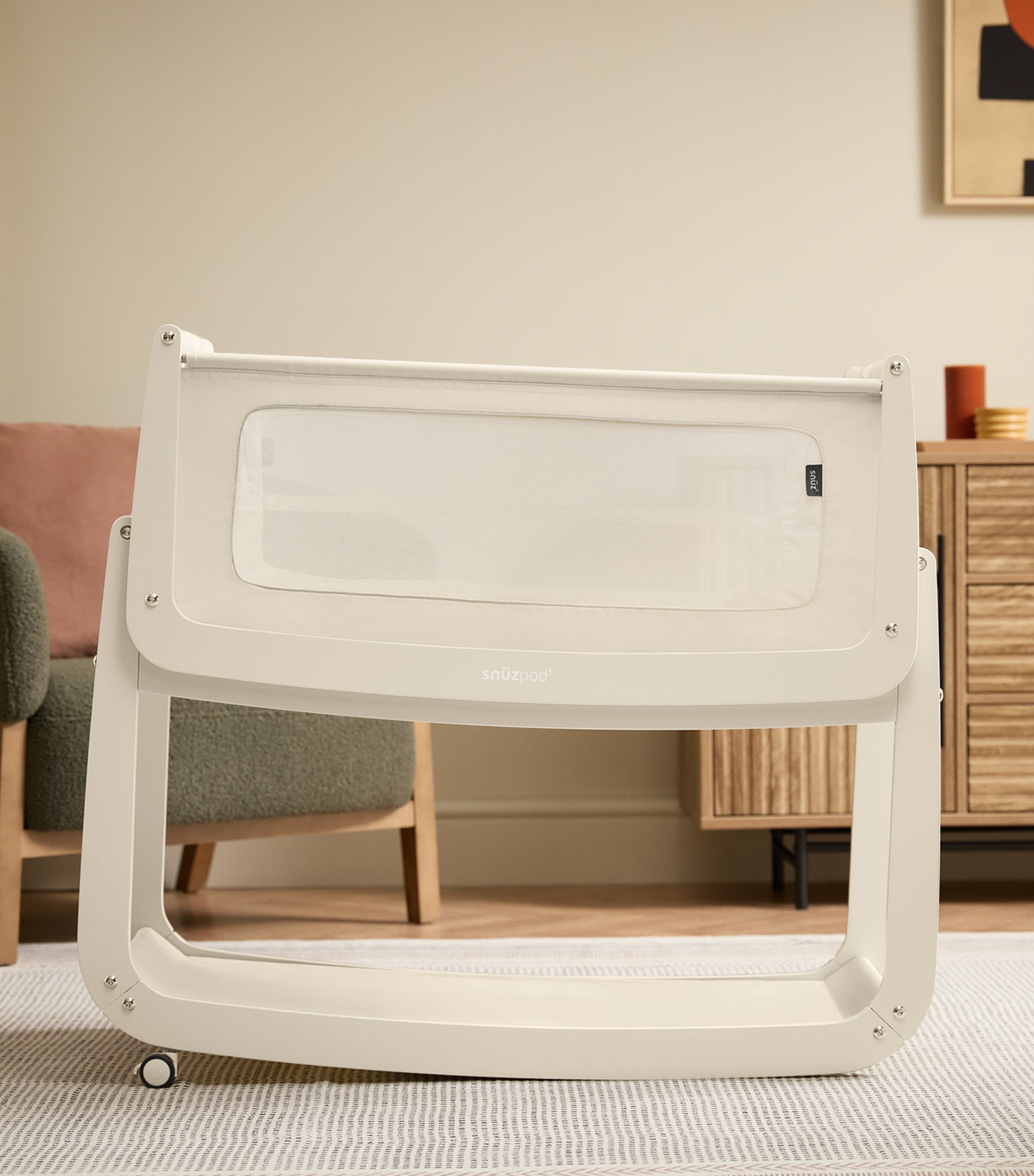 Snüz SnüzPod 5 Bedside Crib Cashmere Image 9