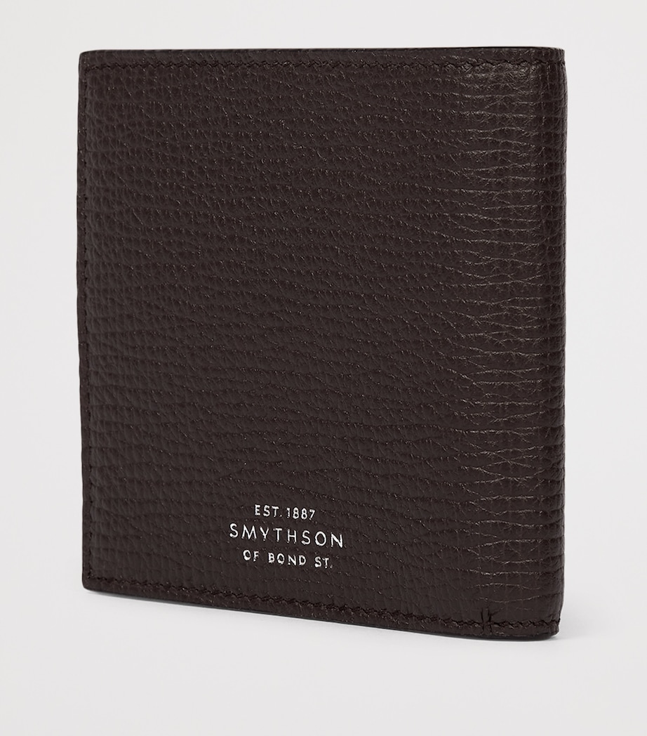 Smythson Calfskin Ludlow Bifold Wallet Dark Brown Image 3