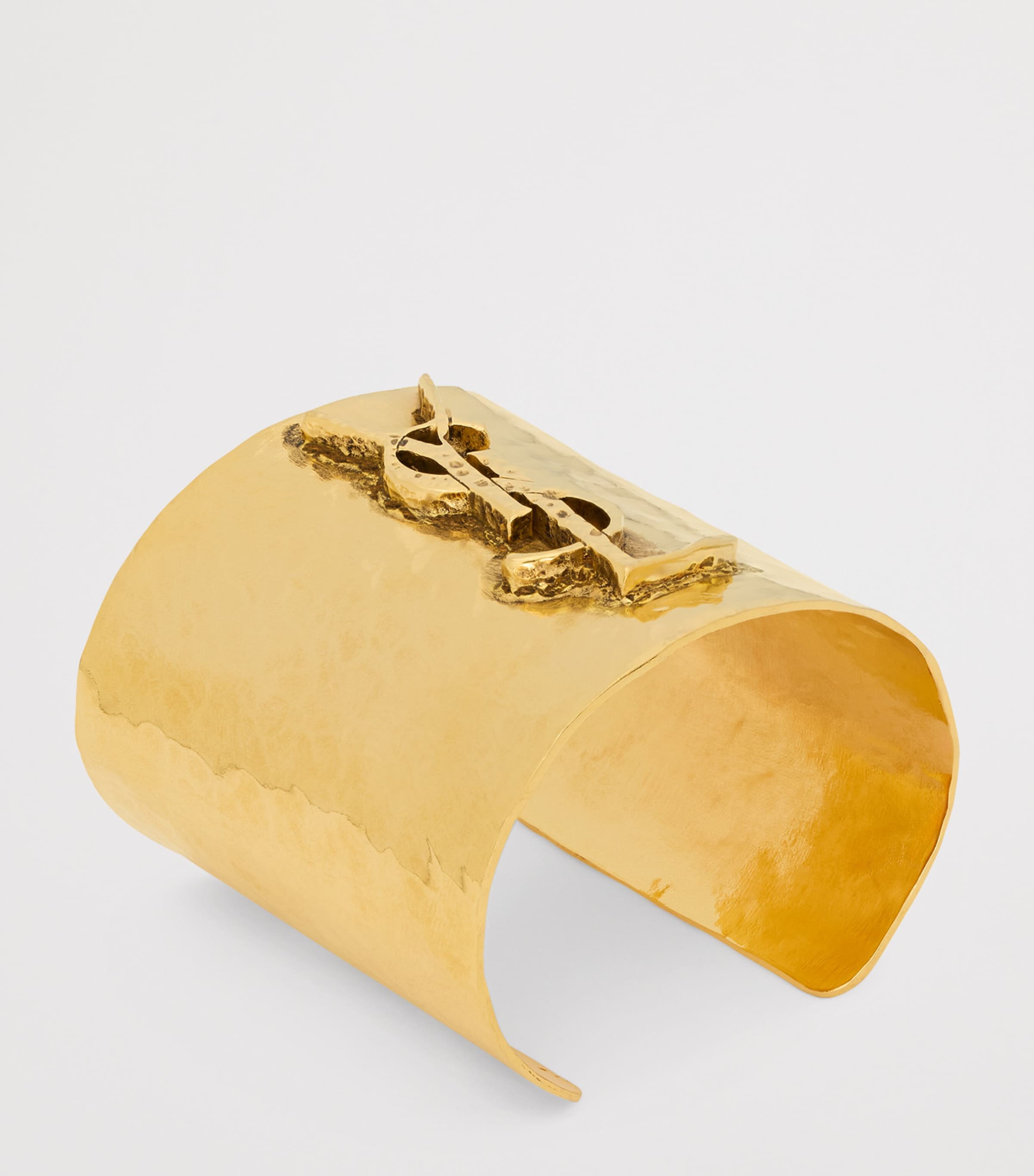 ブレスレット SAINT LAURENT CASSANDRE CUFF BRACELET Cassandre cuff bracelet in gold - Saint Laurent | Mytheresa