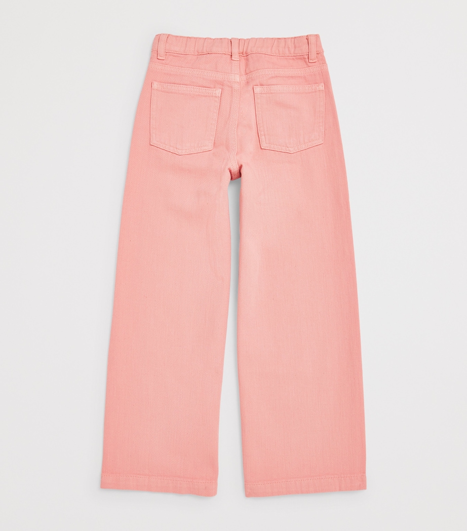 Wide-Leg Jeans (3-12 Years) 320 PINK Image 2