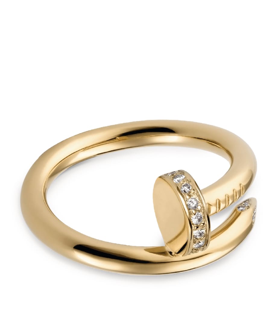 Yellow Gold and Diamond Juste Un Clou Ring MULTI Image 6