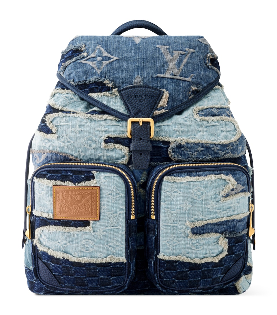 Denim Montsouris Cargo Backpack