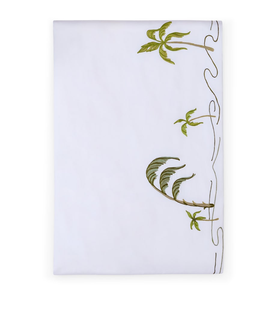 Loretta Caponi Garden of Eden Super King Duvet Cover (260cm x 220cm) White Image 1