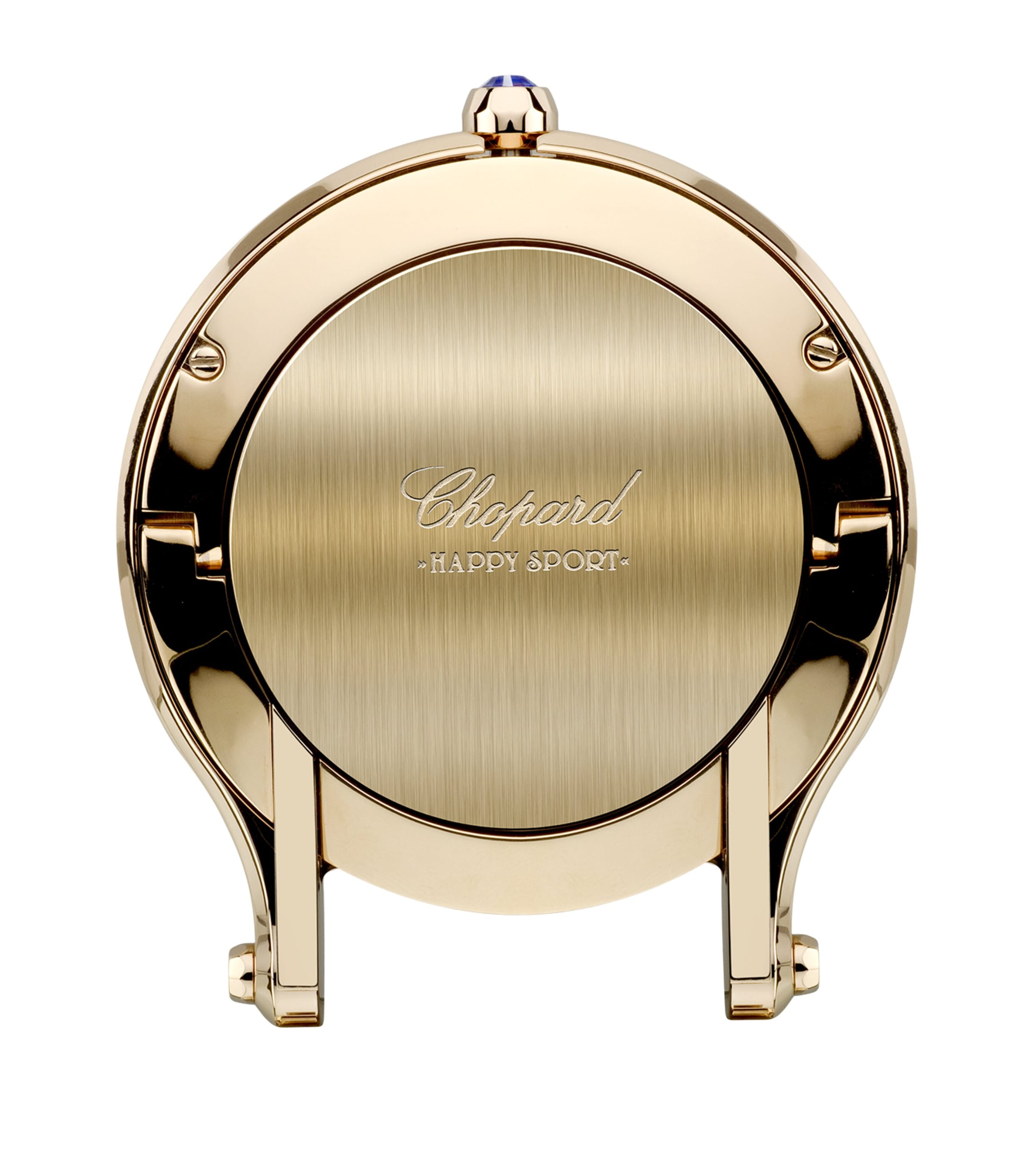 Happy Sport Table Clock GOLD Image 3