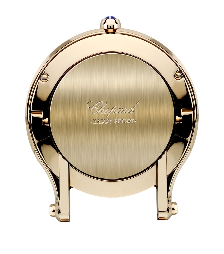 Happy Sport Table Clock GOLD Image 3