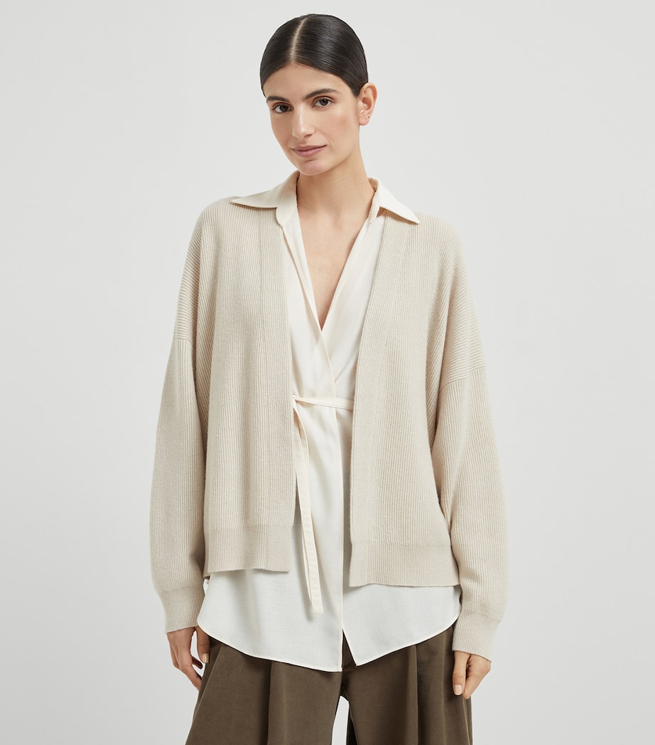 Cashmere Removable-Blouse Cardigan CN058 Image 2