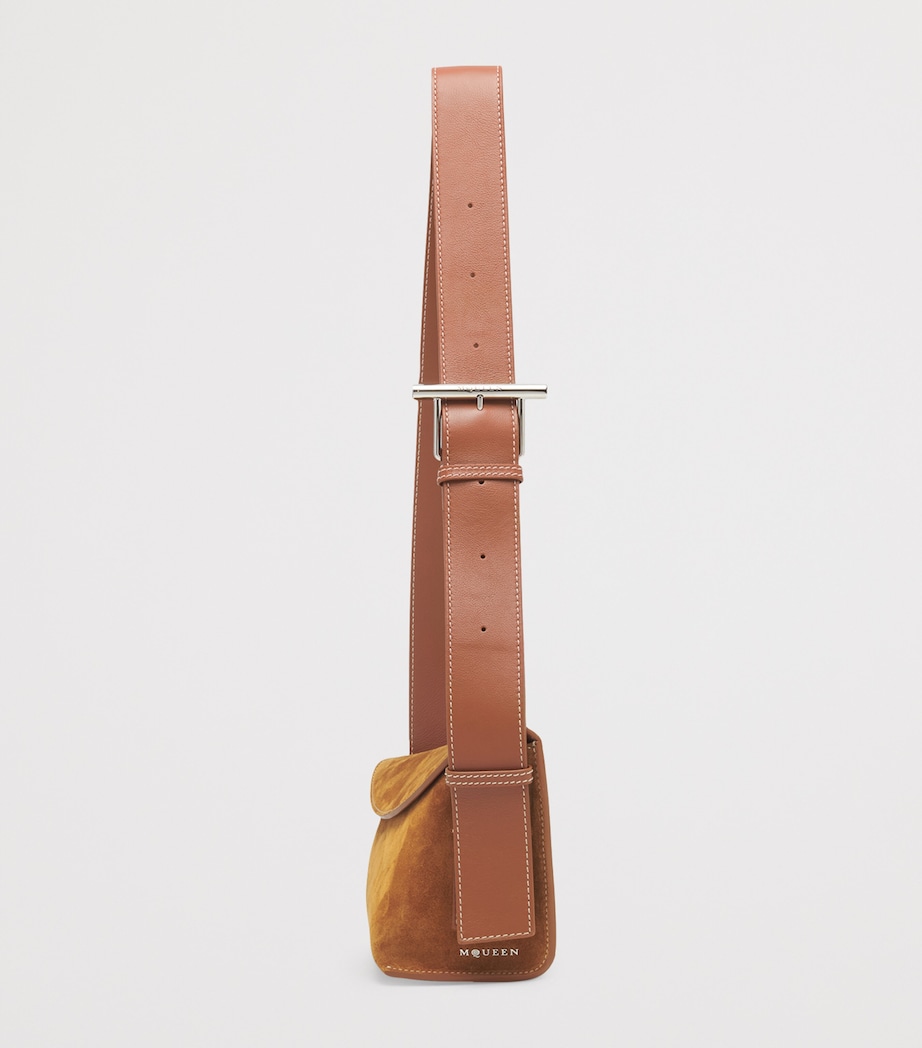 Suede Sling Cross-Body Bag 2150 Image 3