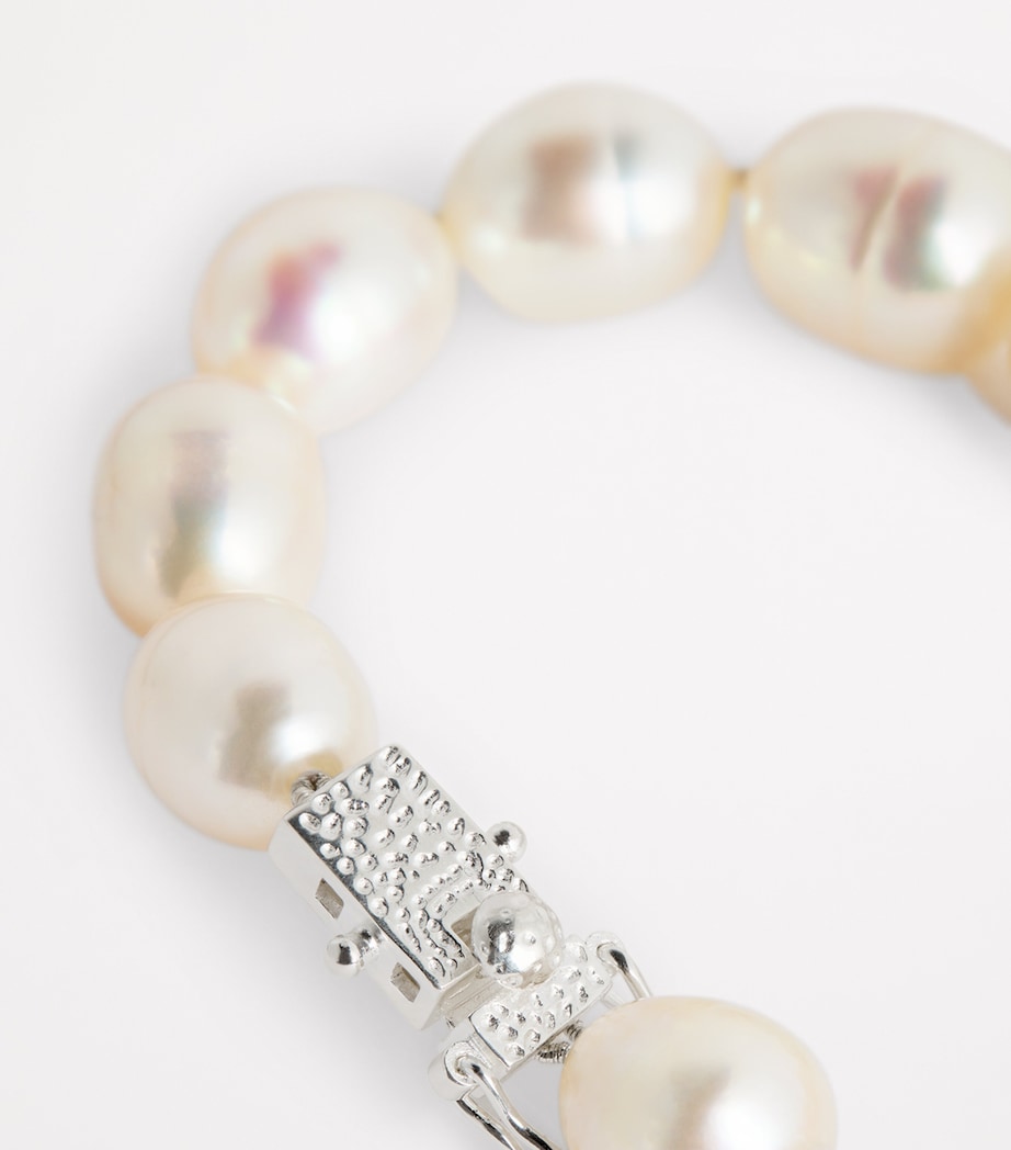EXCLUSIVE Antique Pearl Bracelet SILVER (925) Image 4