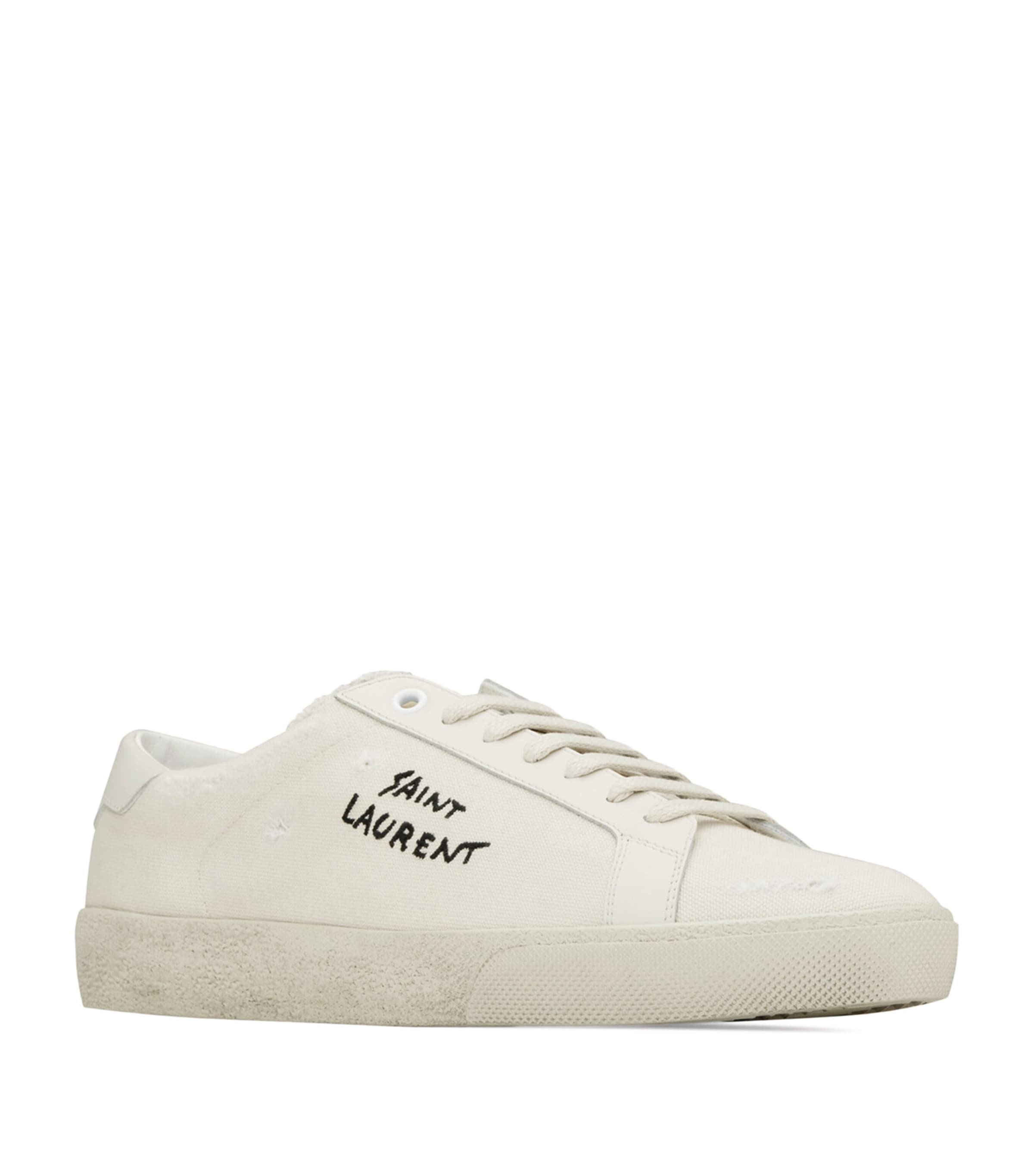 スニーカー Saint Laurent Court Sl 06 Sneakers Saint Laurent Canvas Court Classic SL/06 Sneakers | Harrods UK