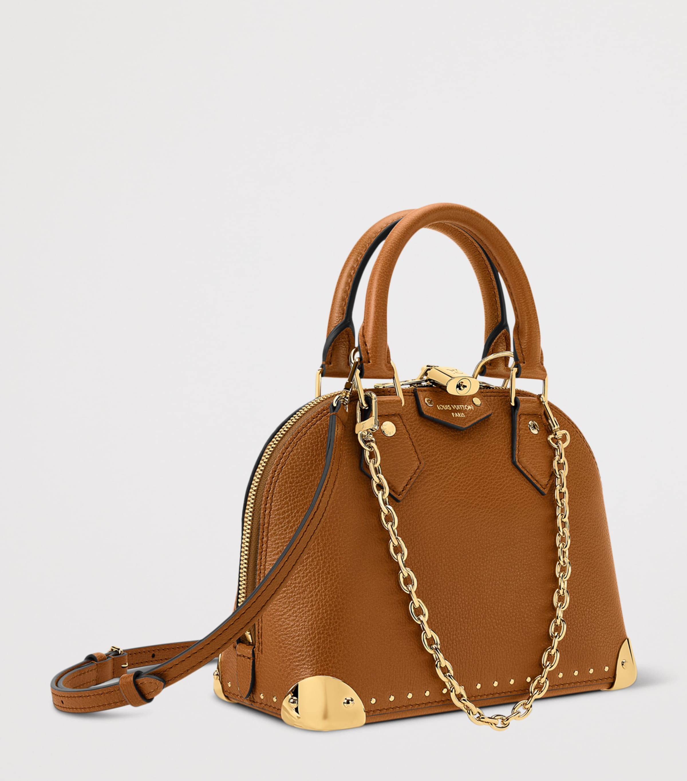 LOUIS VUITTON Alma Trunk BB Cross-Body Bag Brown Image 2