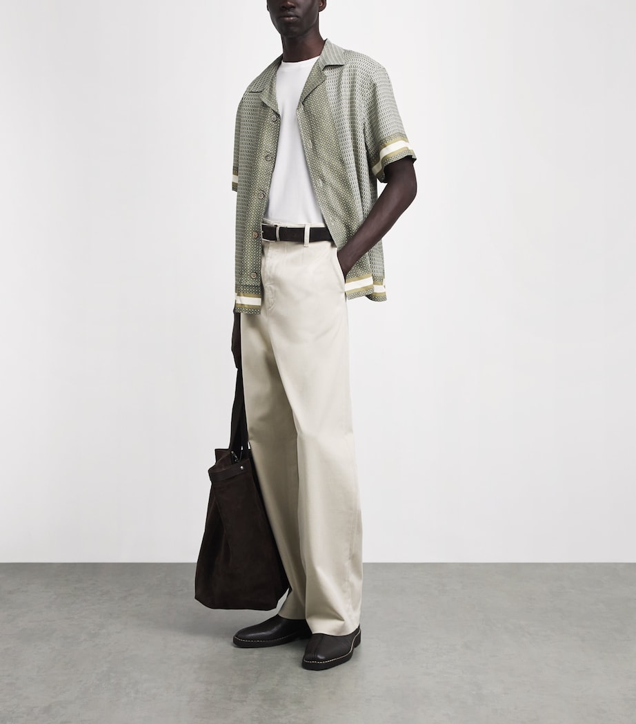 CHÉ Mens Stretch-Modal T-Shirt White Image 2