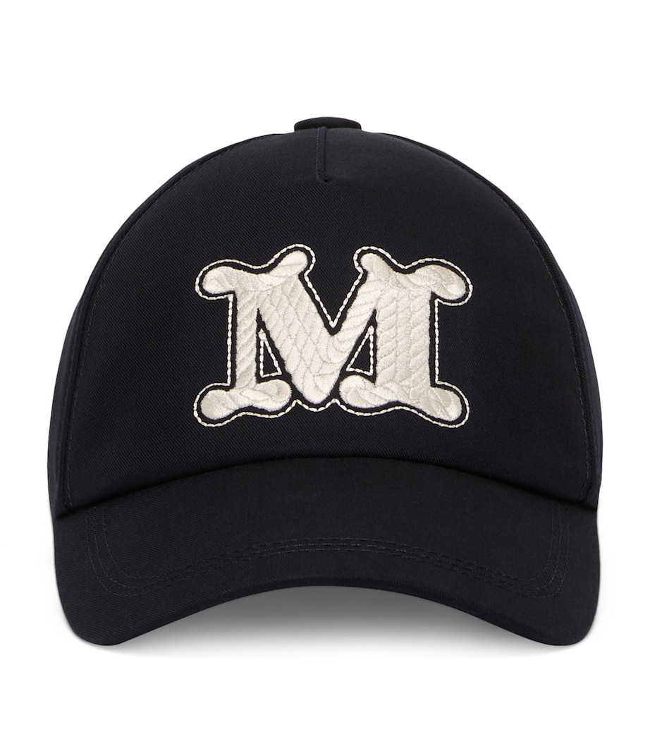 Cotton Monogram Cap ULTRAMARINE Image 1