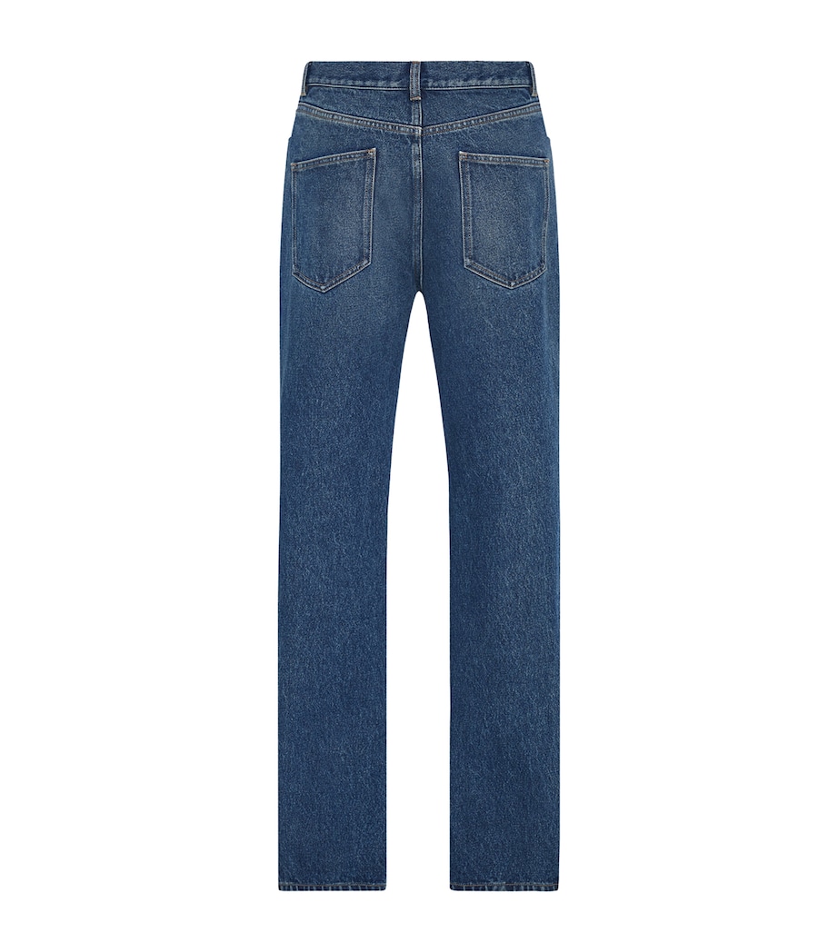 The Row Mens Vanya Straight Jeans Medium Indigo Image 2