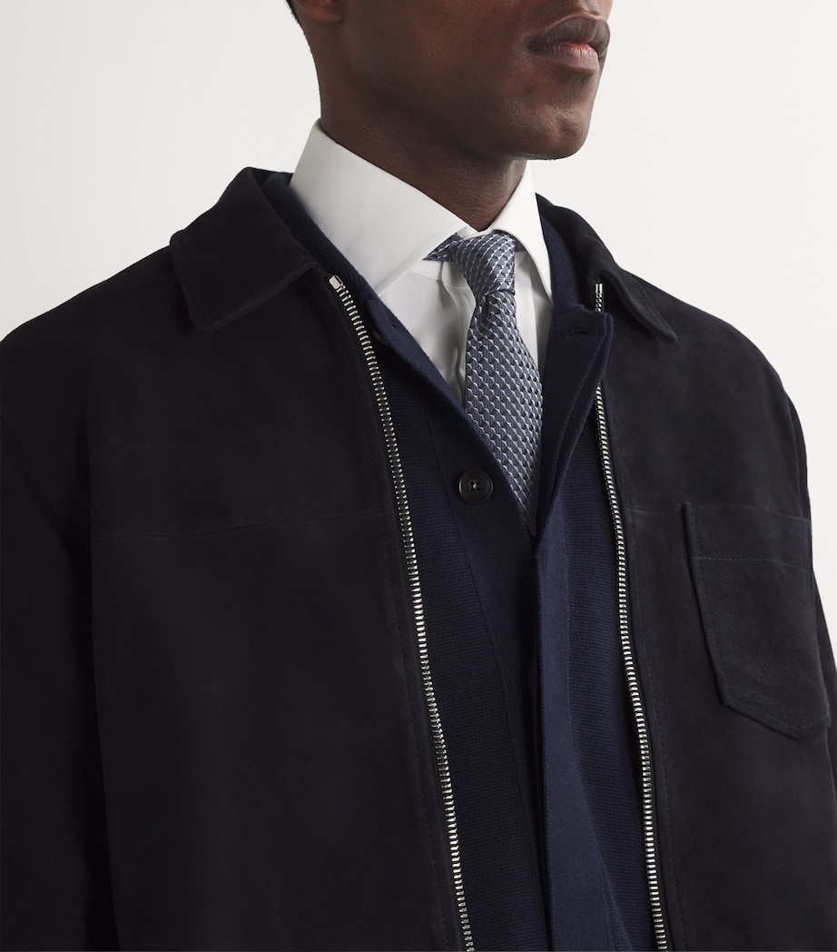 Canali Silk Jacquard Tie Image 3