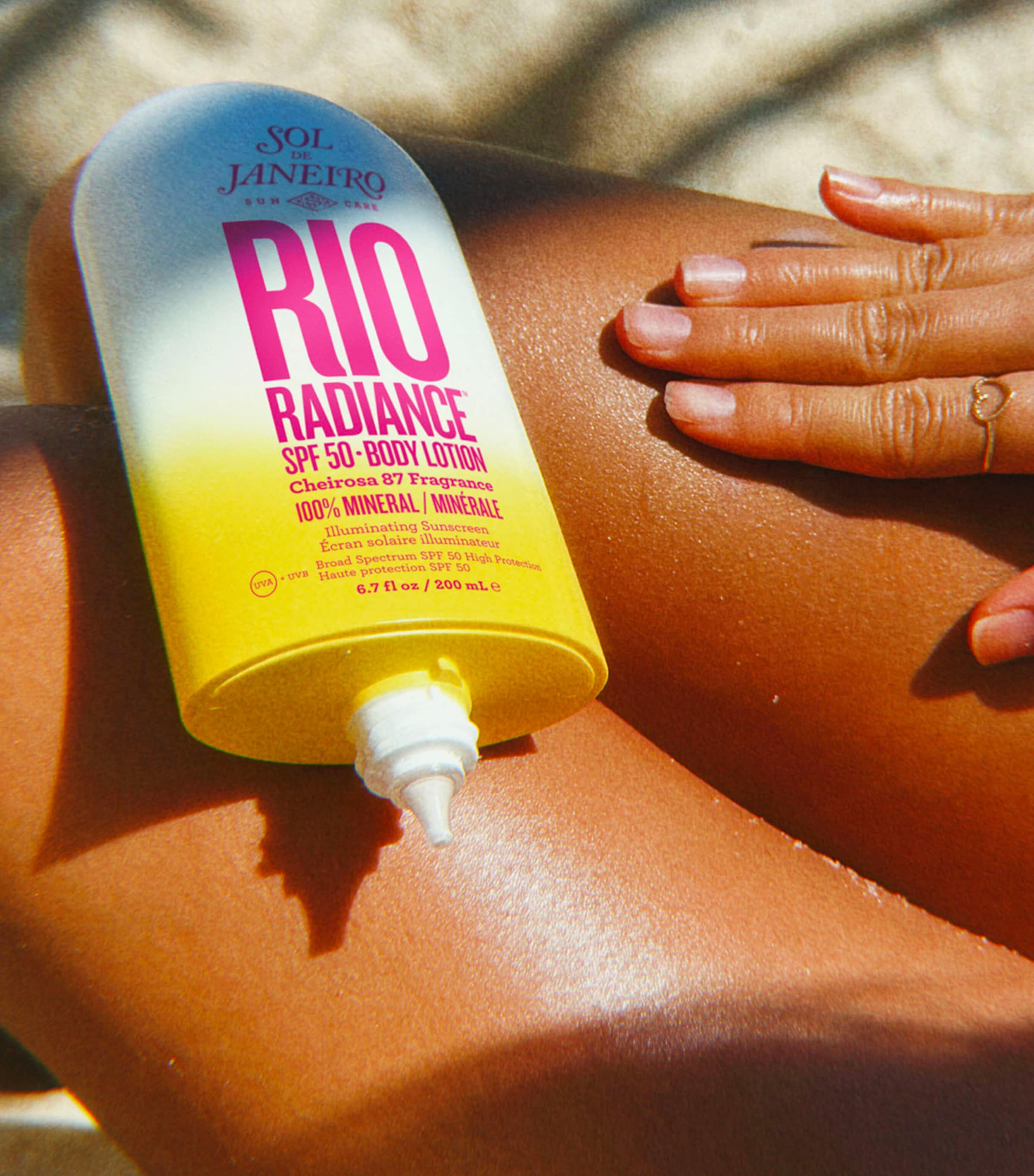 Rio Radiance Body Lotion SPF 50 (200ml) NO COLOUR Image 2