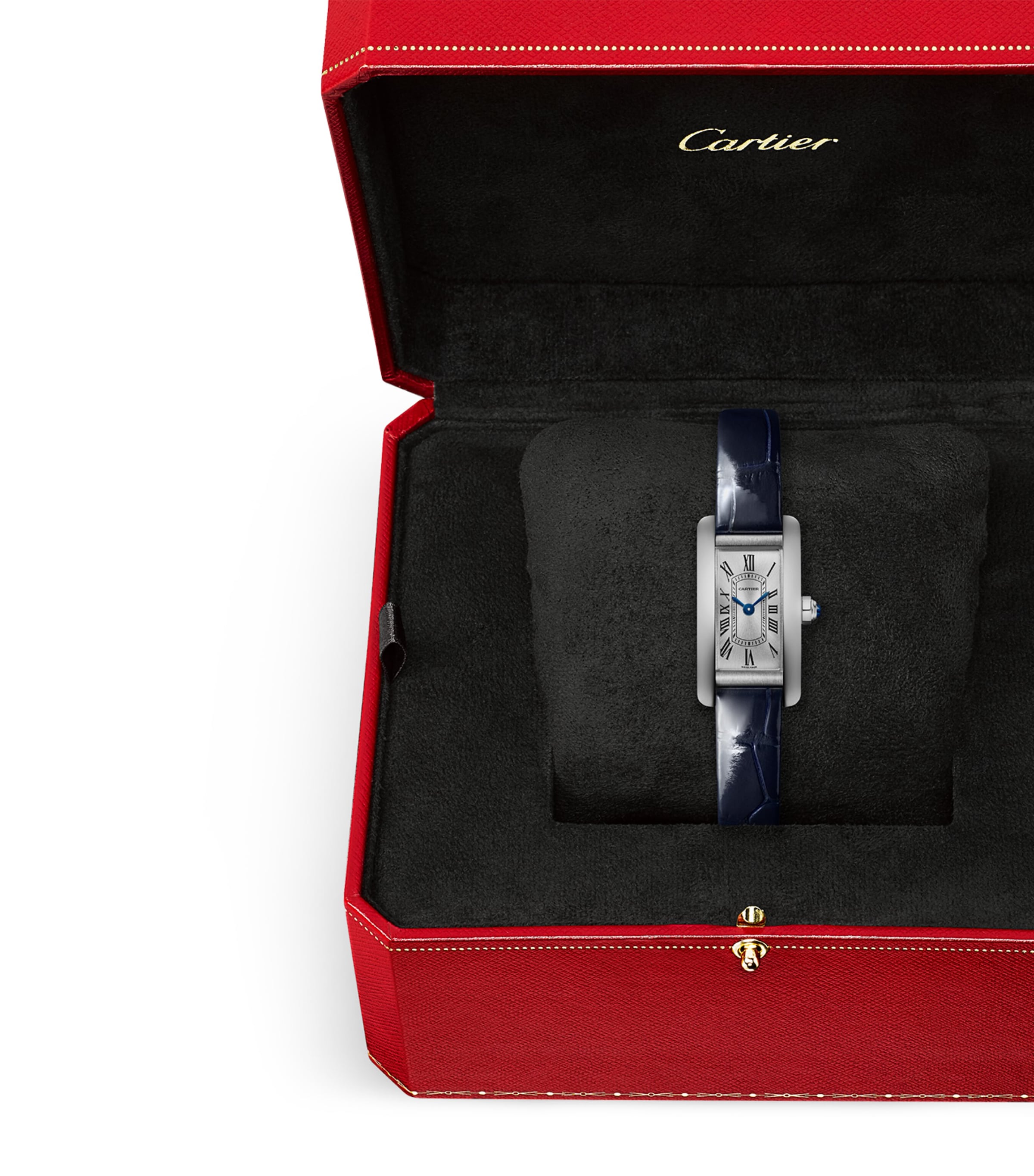 Cartier Mini Stainless Steel Tank Américaine Watch 15.2mm Steel Image 3