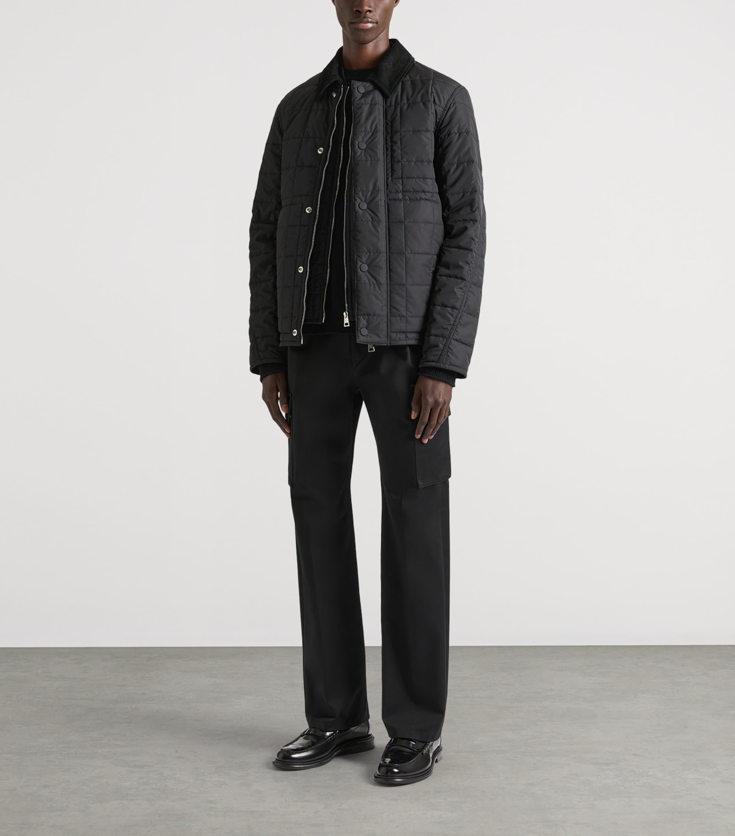 Givenchy Mens Quilted Jacket Image 2