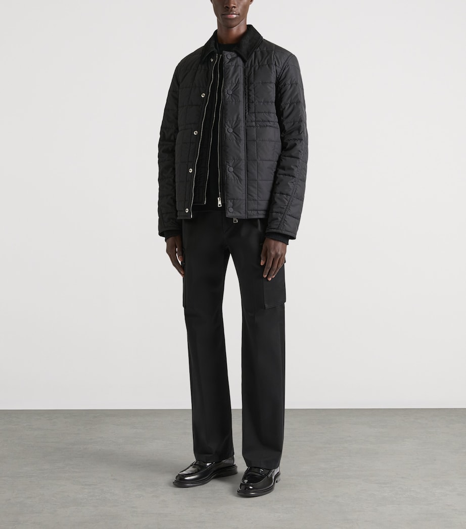 Givenchy Mens Quilted Jacket Image 2