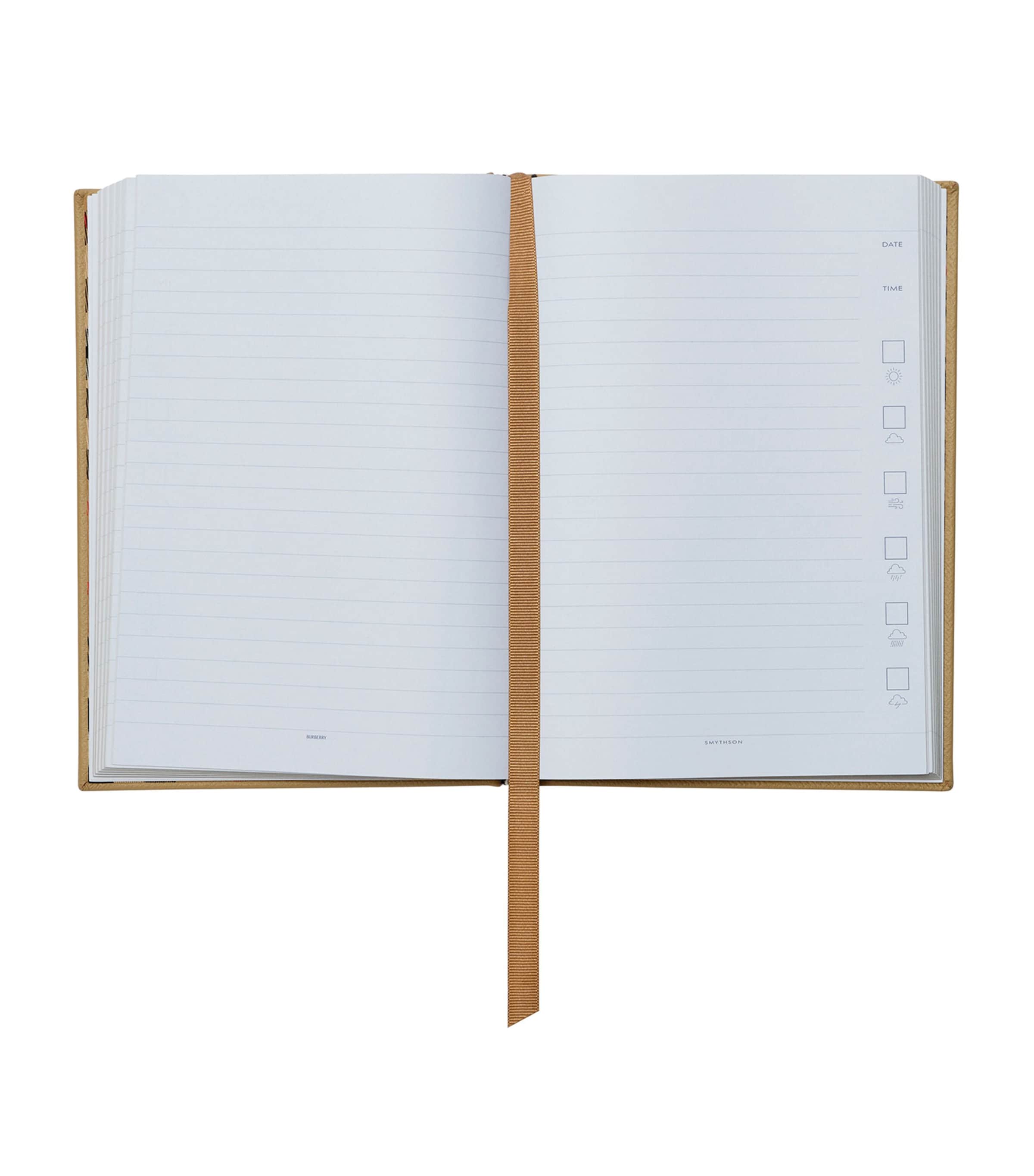 Burberry x Smythson Leather Rain or Shine Soho Notebook | Harrods US