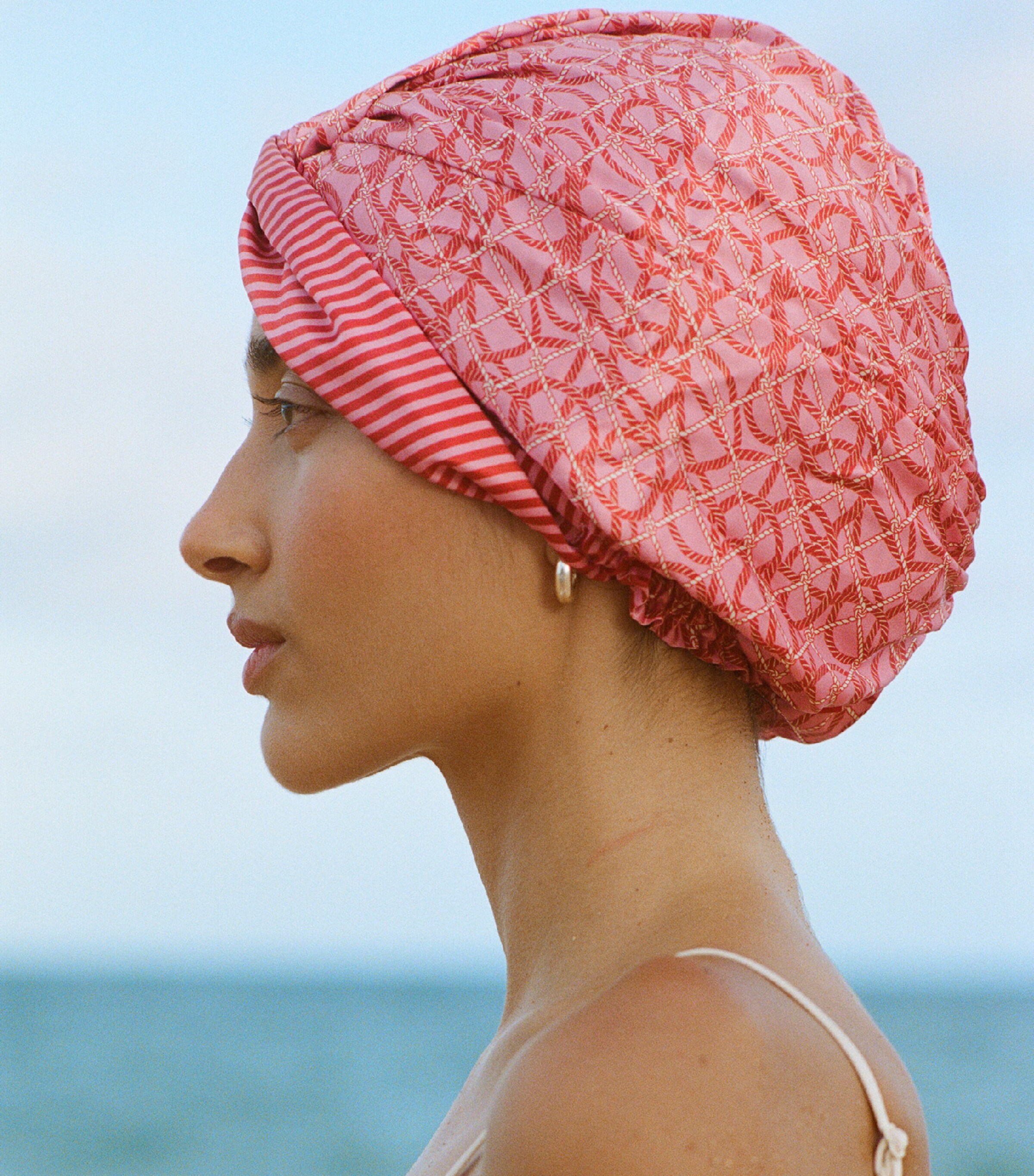 Silk Printed Head Wrap AHOY Image 4