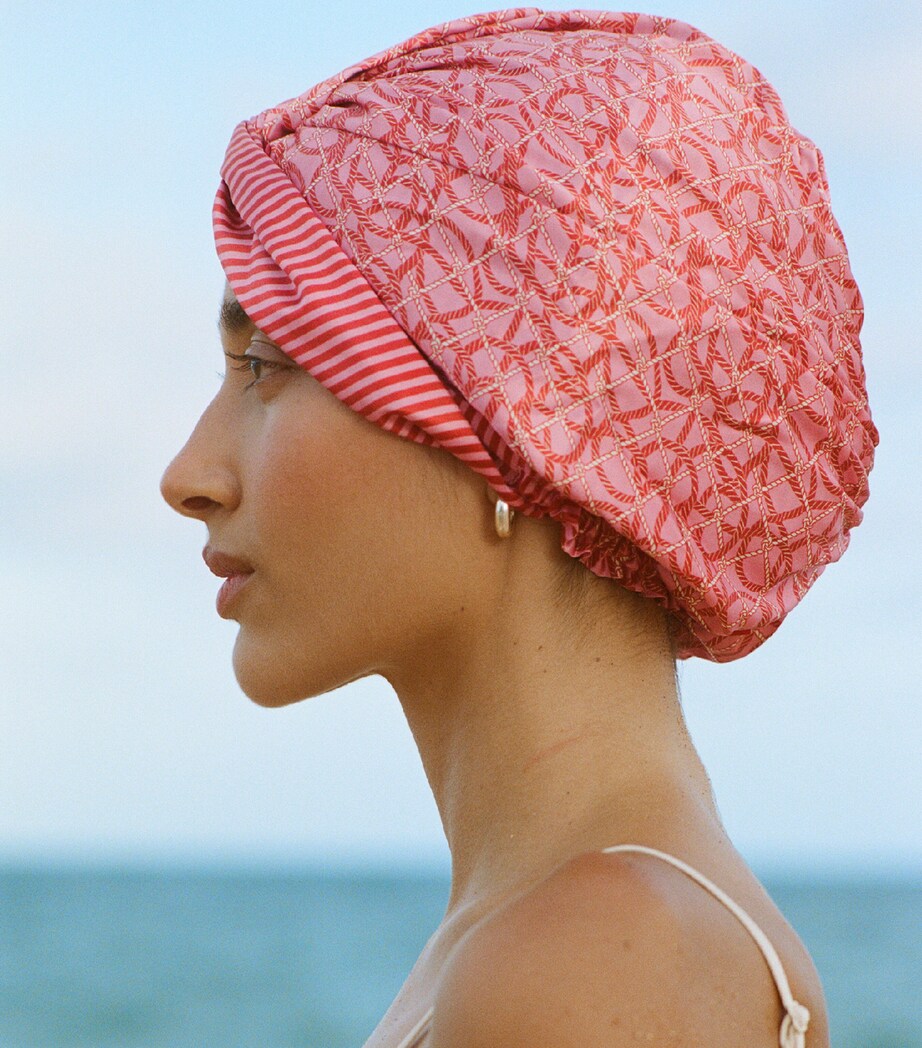 Silk Printed Head Wrap AHOY Image 4