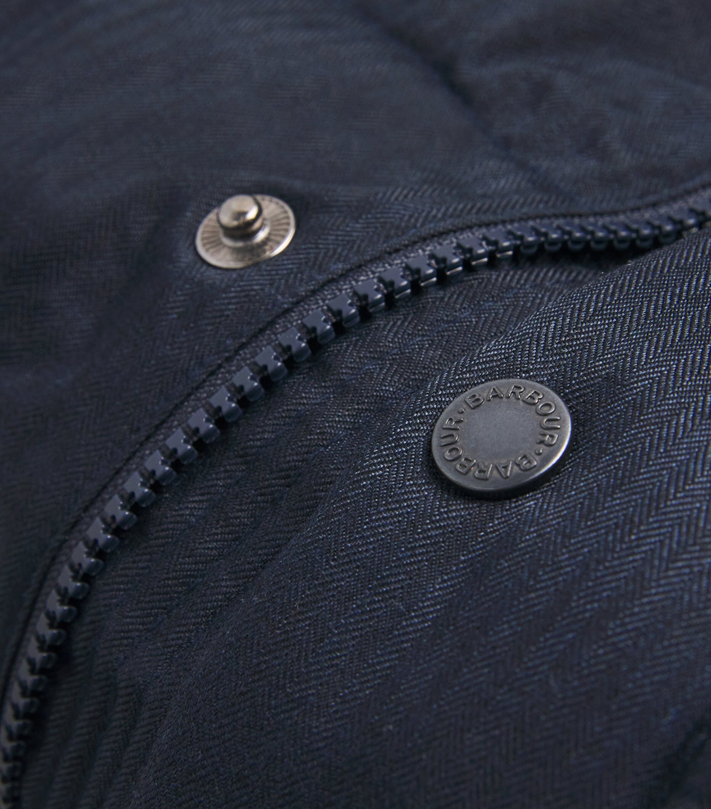 Barbour Mens Brampton Puffer Gilet Dk Navy/midnight Oak Image 5