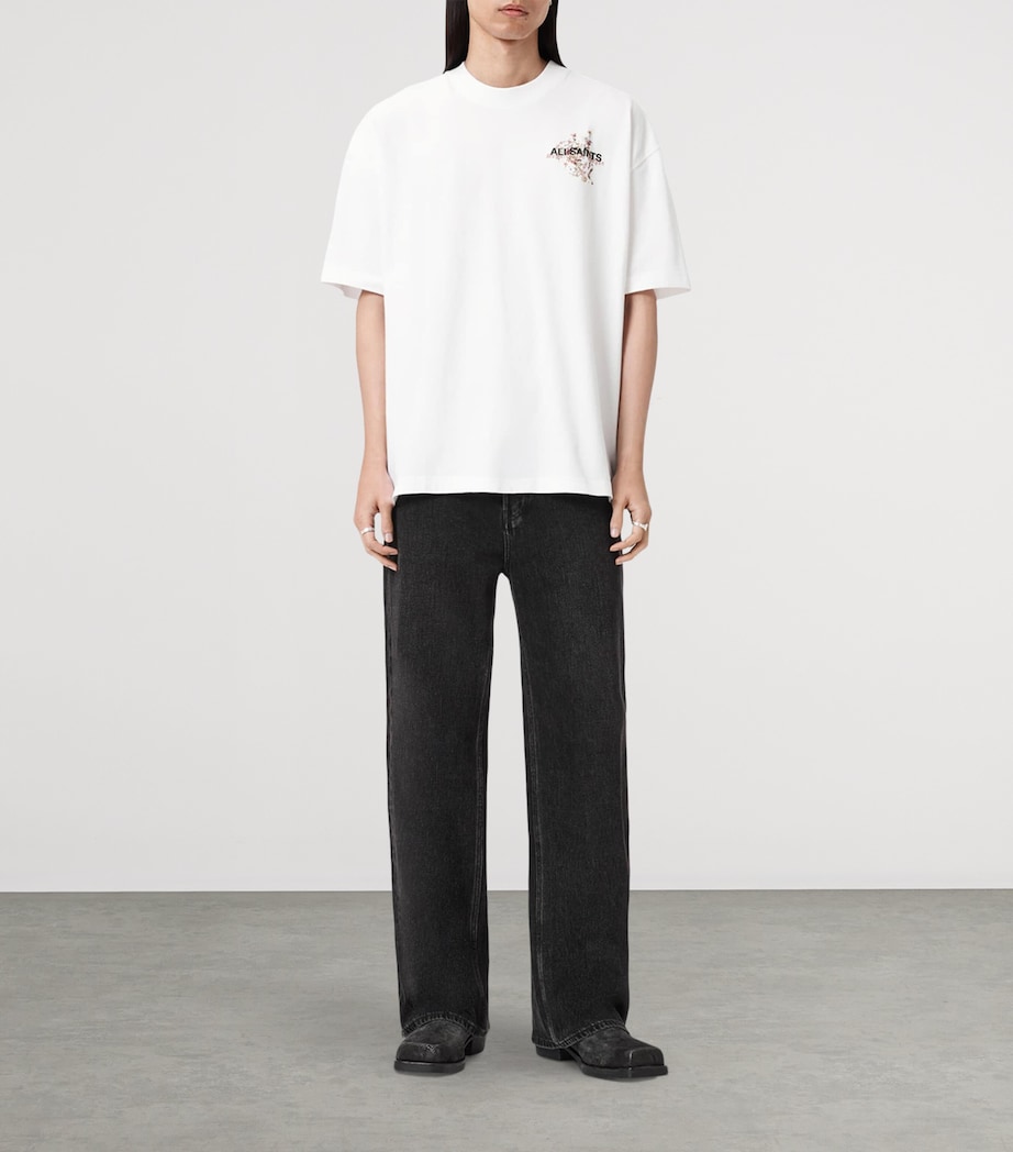 Organic Cotton Valen T-Shirt ASHEN WHITE Image 2