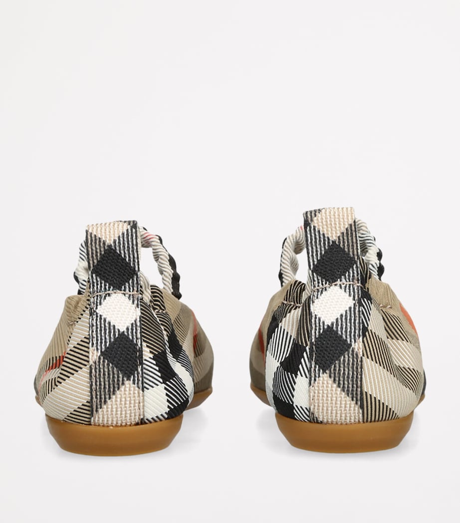 Check Mary Janes BEIGE COMB Image 2