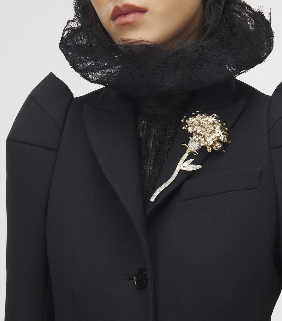 Embellished Carnation Brooch 1035 Image 3