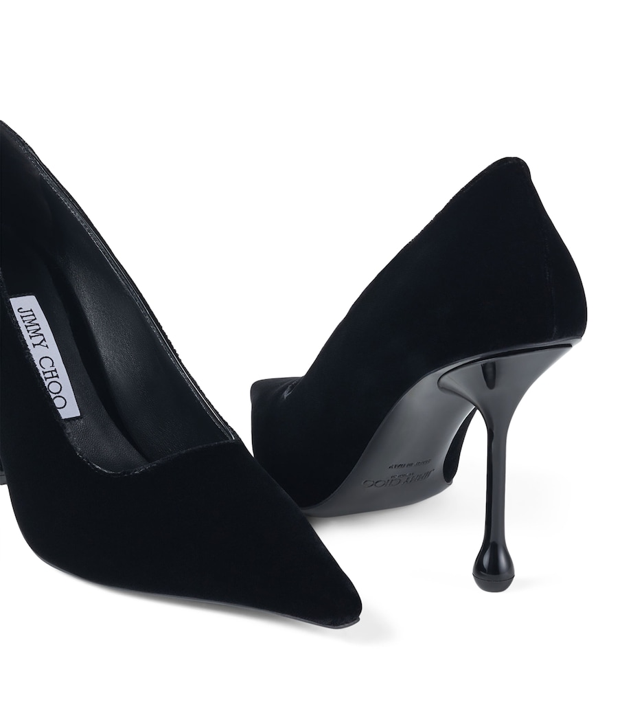 Ixia 95 Velvet Pumps BLACK Image 6