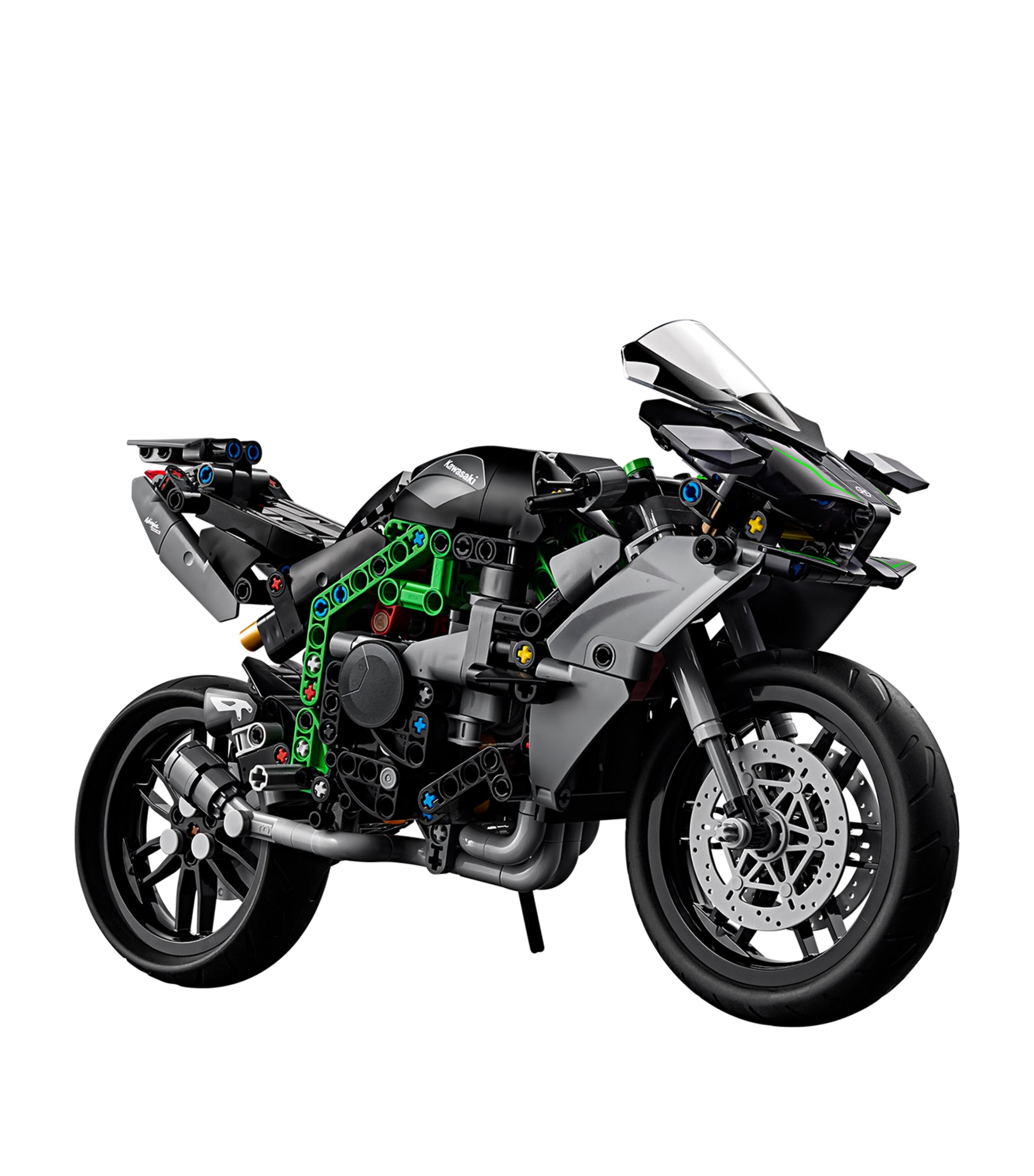 Technic Kawasaki Ninja H2R Motorcycle Toy Vehicle 42170 MULTI Image 4