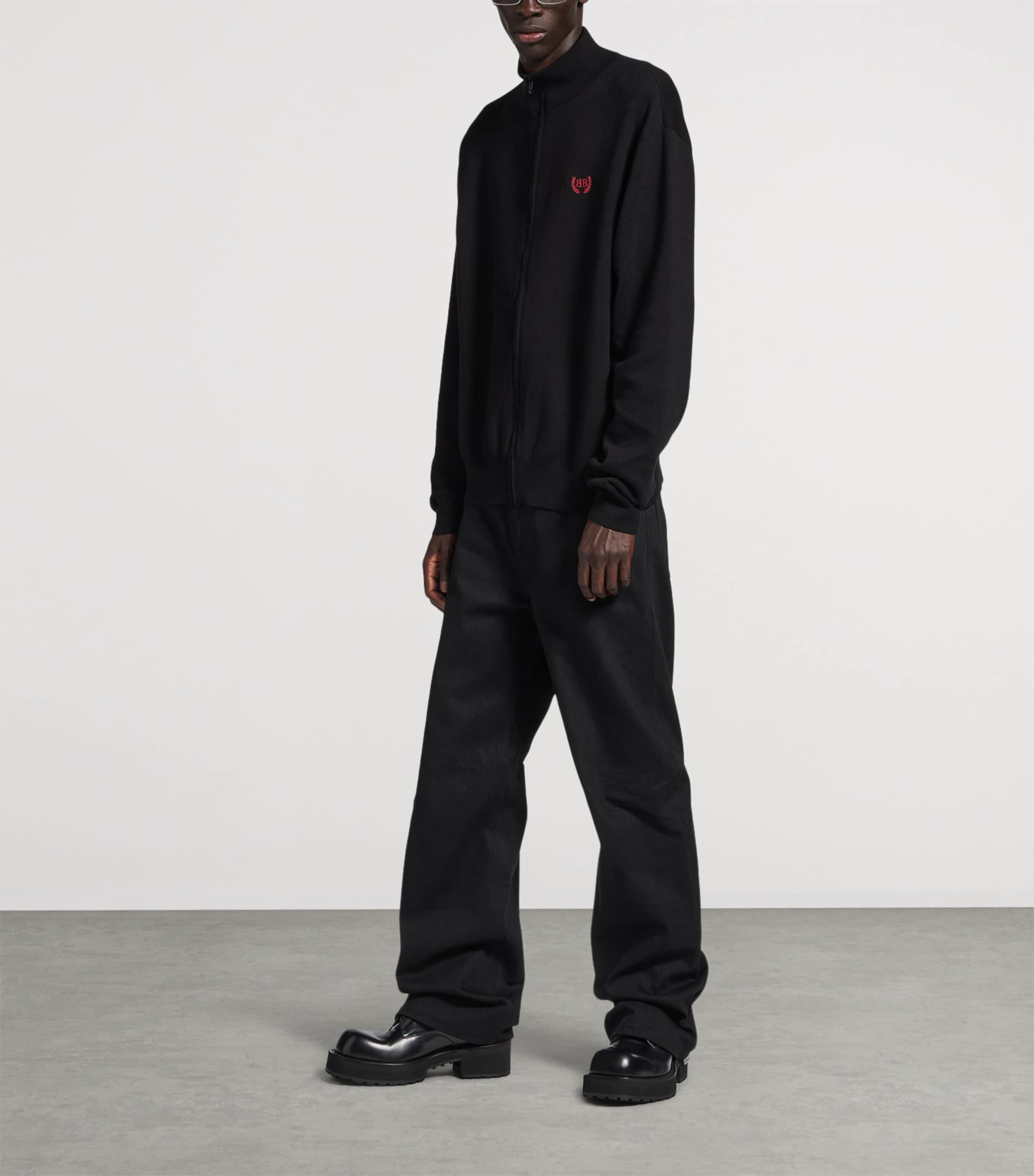 Leather Venom Derby Shoes 1081 Image 2