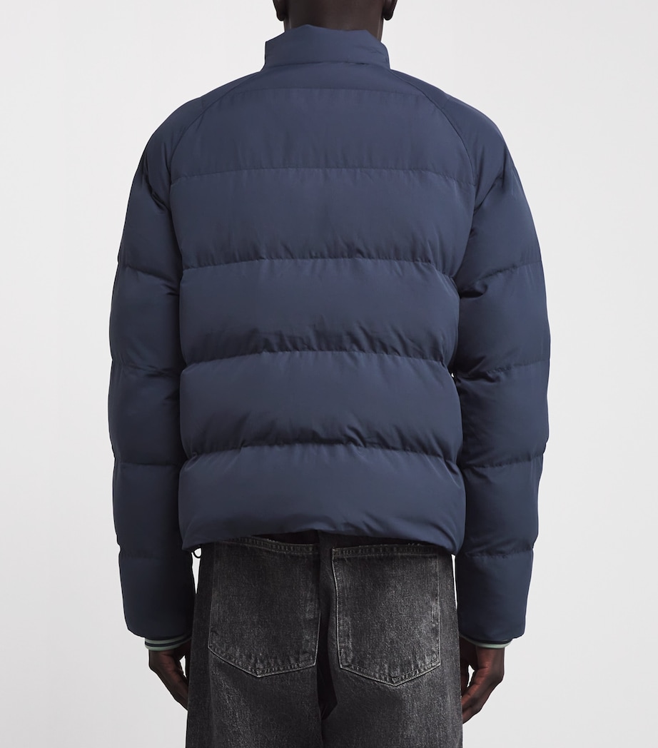 Logo Puffer Jacket 738-DARK AIRFORCE Image 4