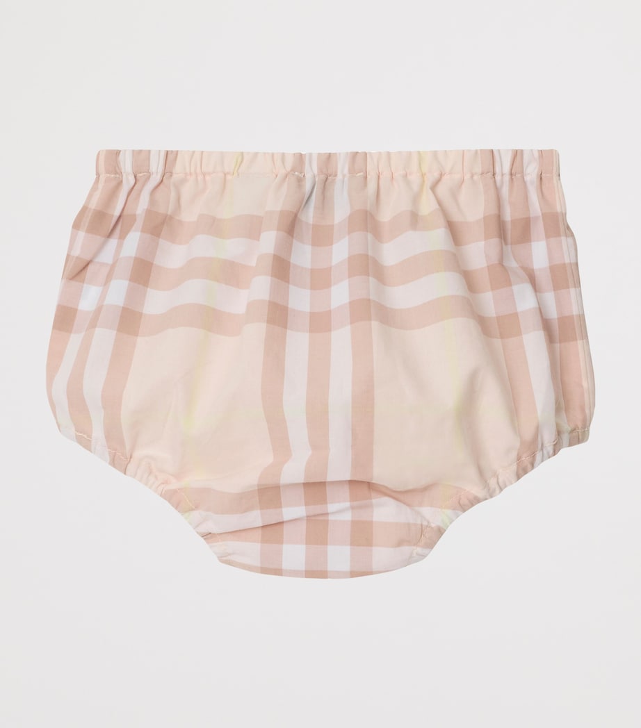 Check Dress and Bloomers Set (1-18 Months) SHELL IP CHECK Image 5