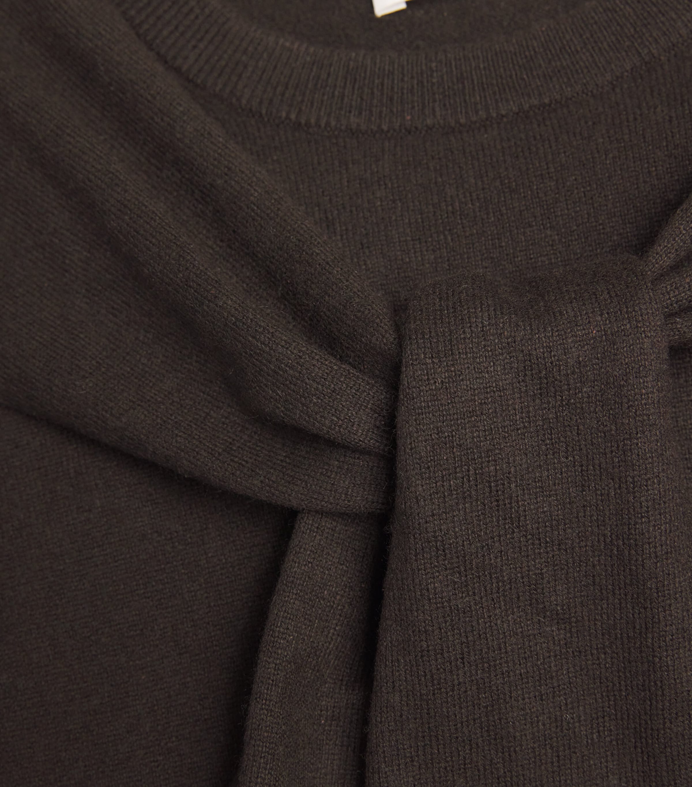 Cashmere Sonja 2-In-1 Sweater BROWN WOOD Image 5