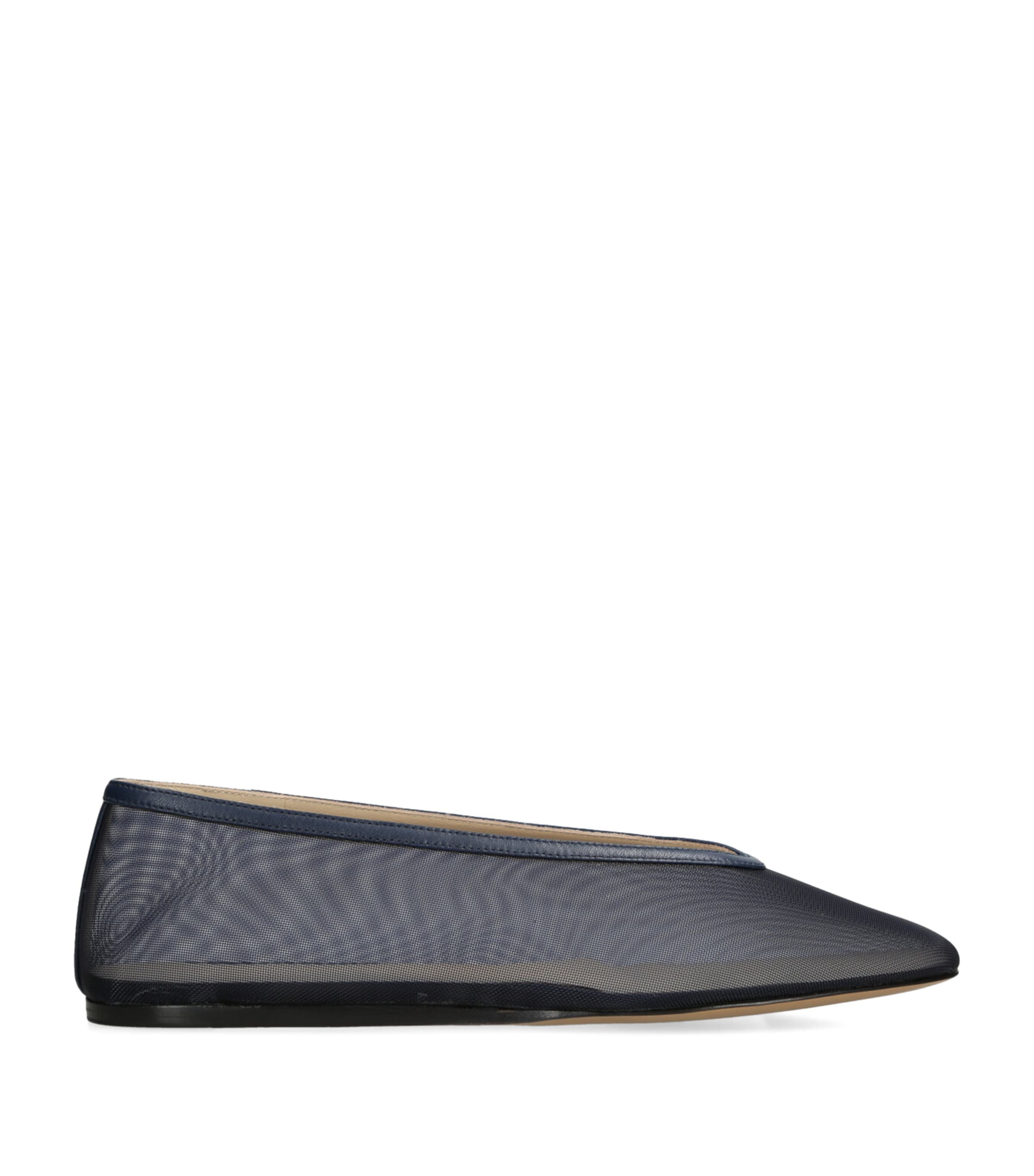 LE MONDE BERYL MESH LUNA BALLET FLATS 