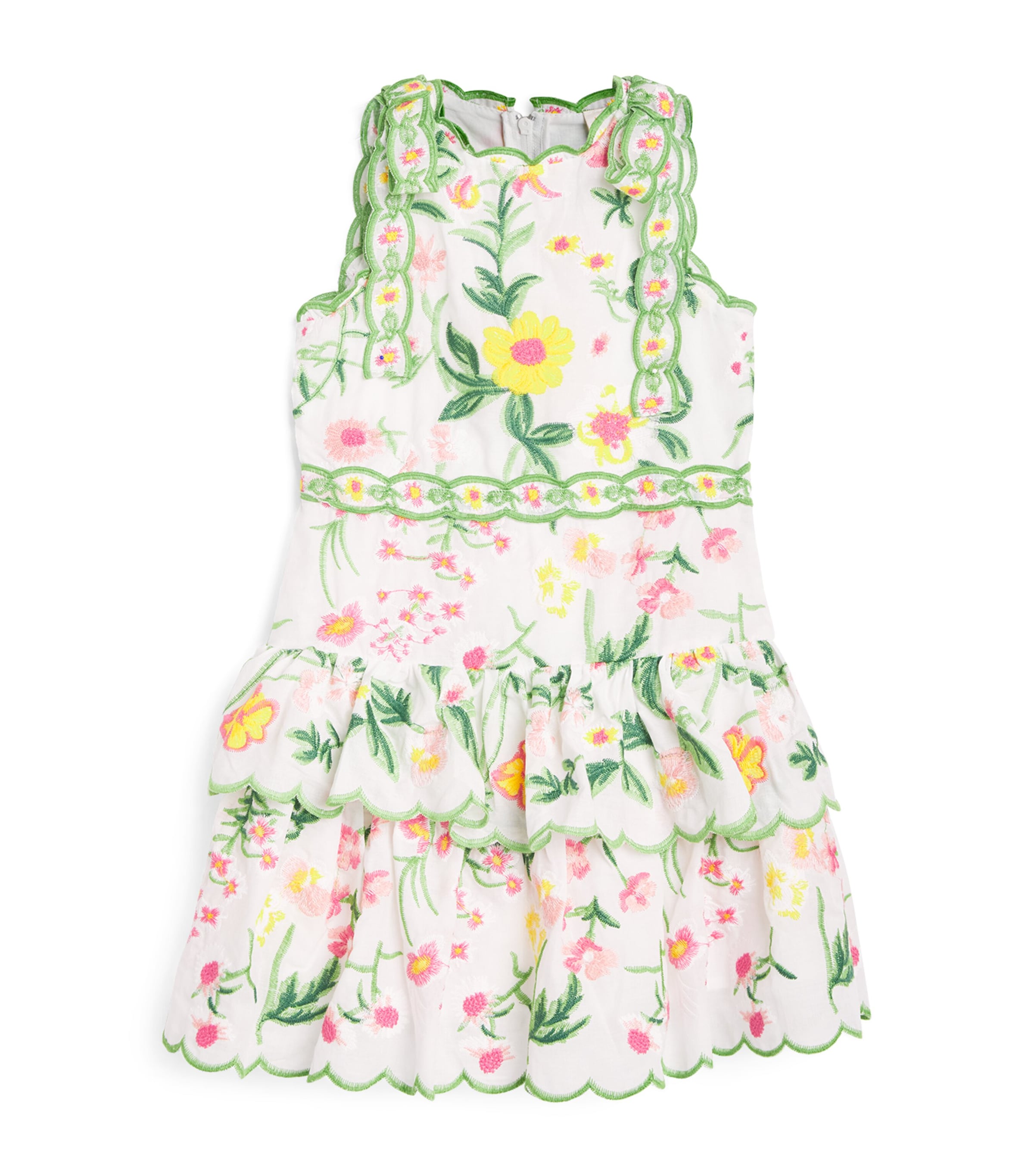 Marlo Kids' Cotton Embroidered Kaylee Dress