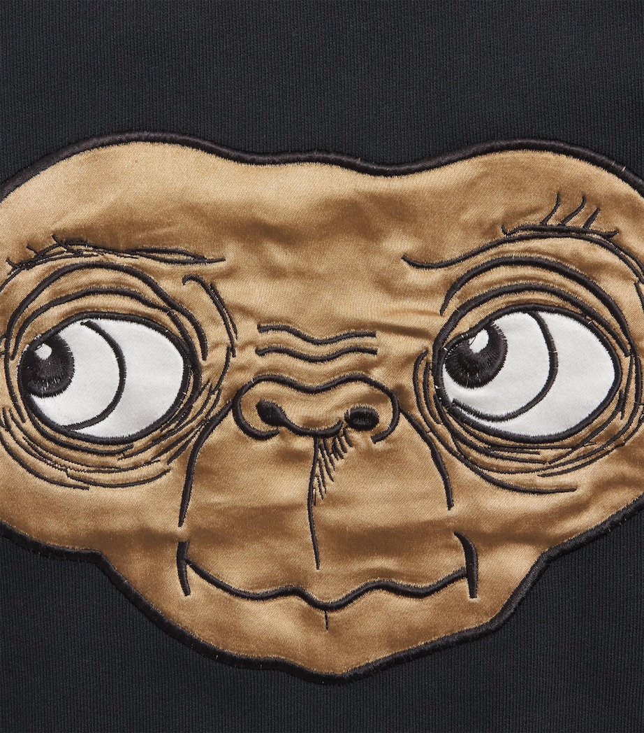 x E.T. Cotton Sweatshirt (3-11 Years) BLACK Image 4