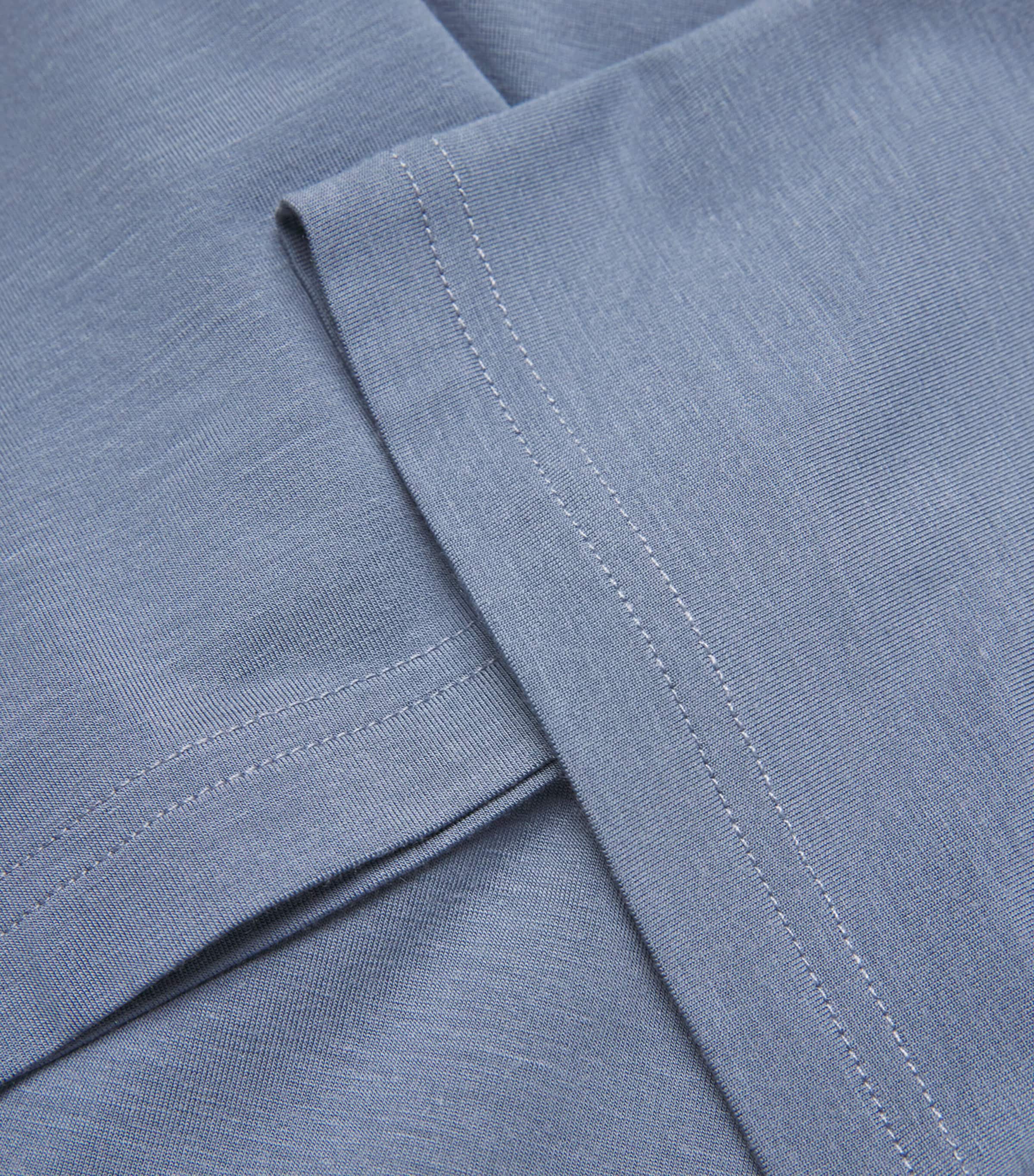 Micro Modal Basel T-Shirt 022BLU Image 5