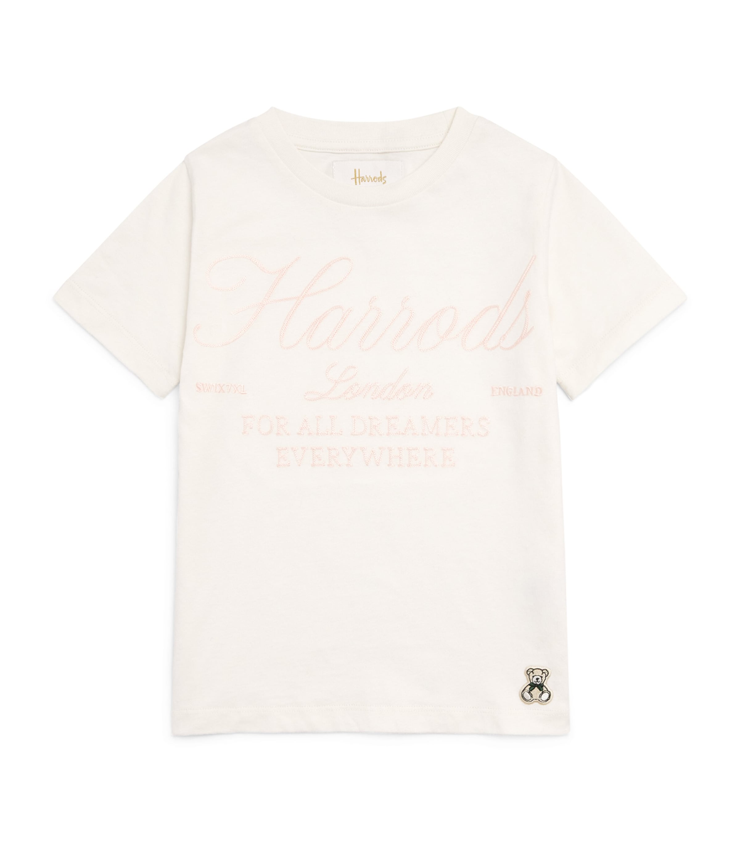 Harrods Cotton Logo T-Shirt (2-8 Years) | Designers | Harrods | Boys Clothing | Girls Clothing | Tops & T-Shirts
