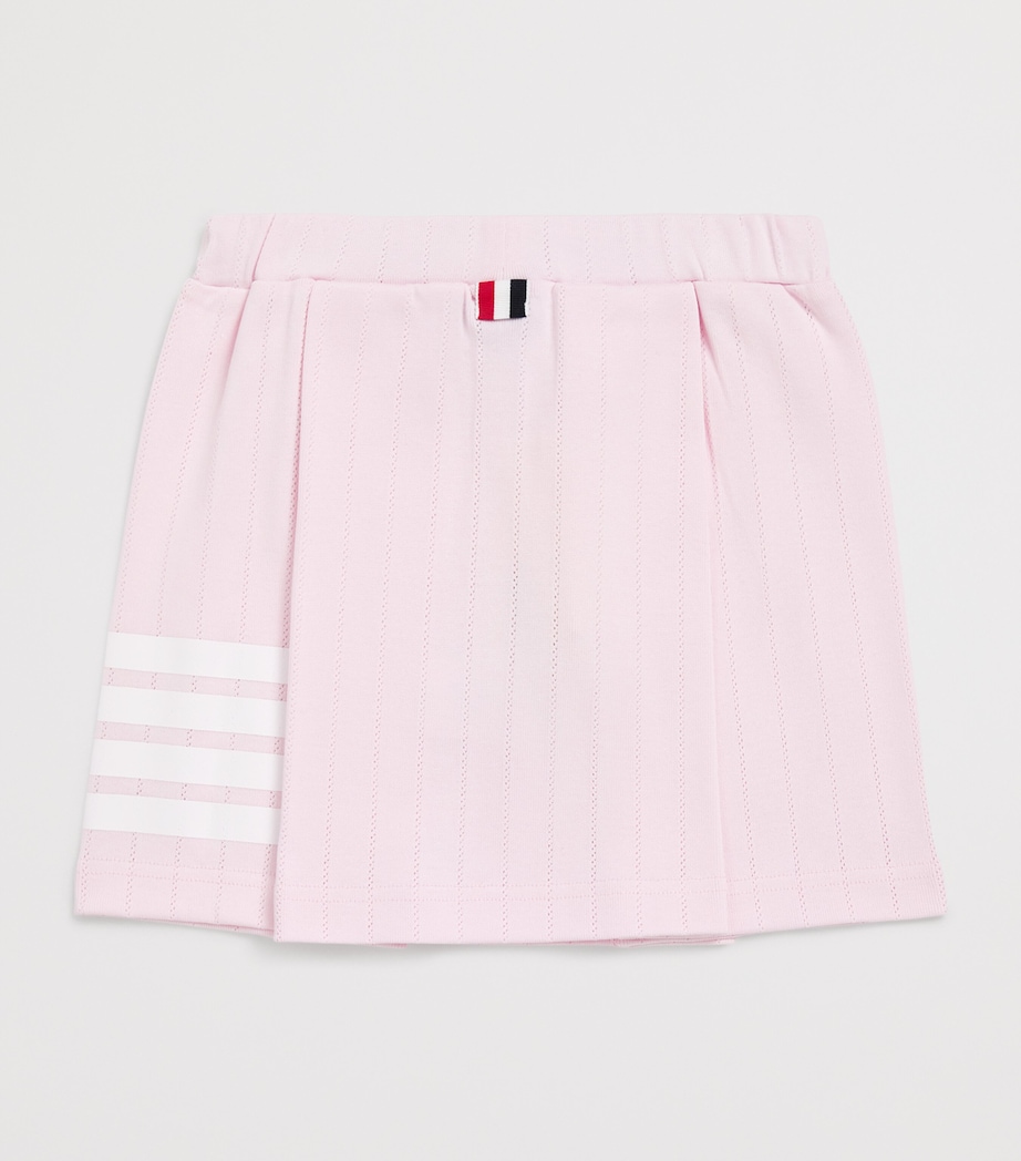 Pointelle Pleated Skirt (2-12 Years) LT PINK Image 2