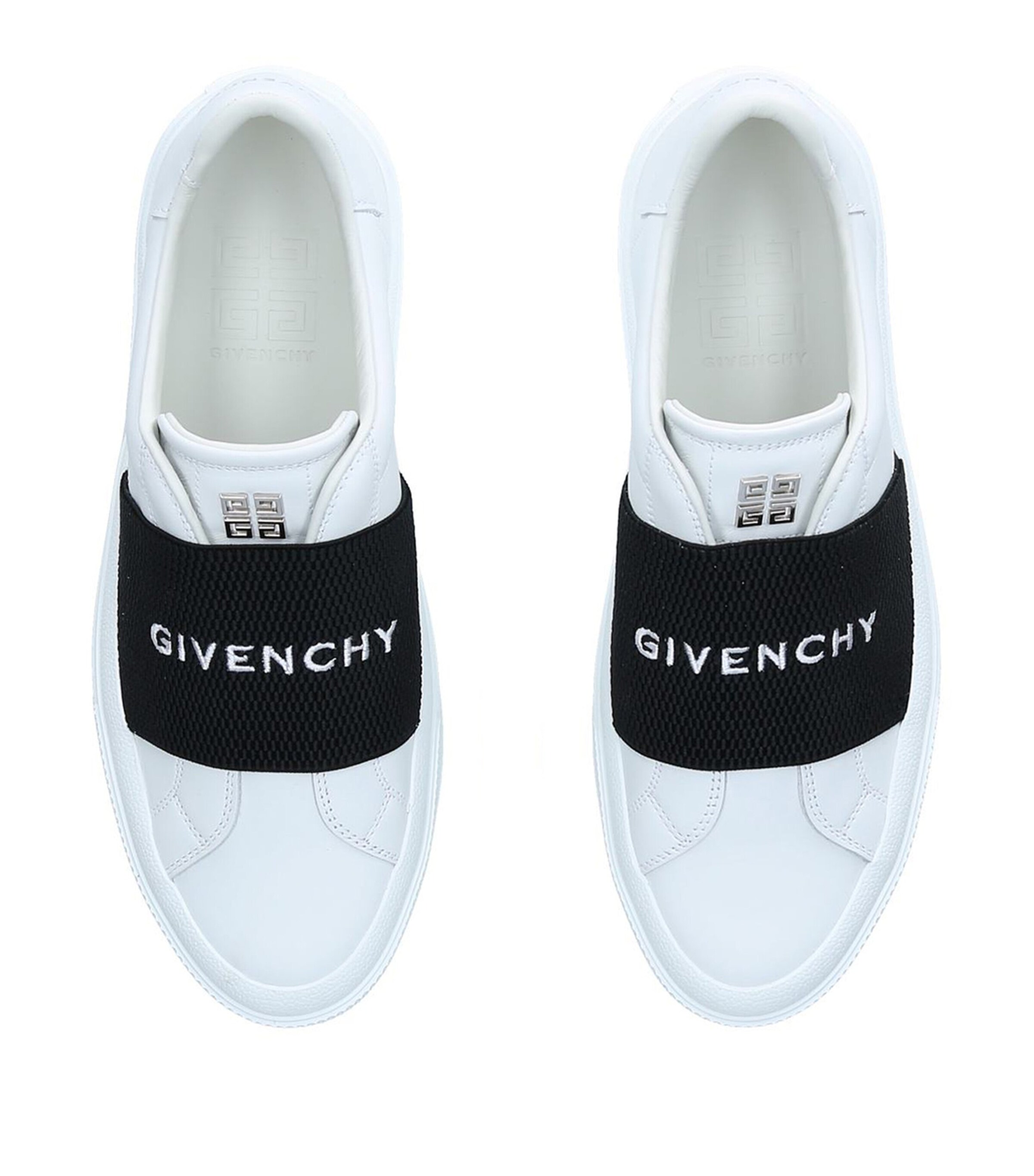 Givenchy Leather City Court Slip-On Sneakers | Harrods UK