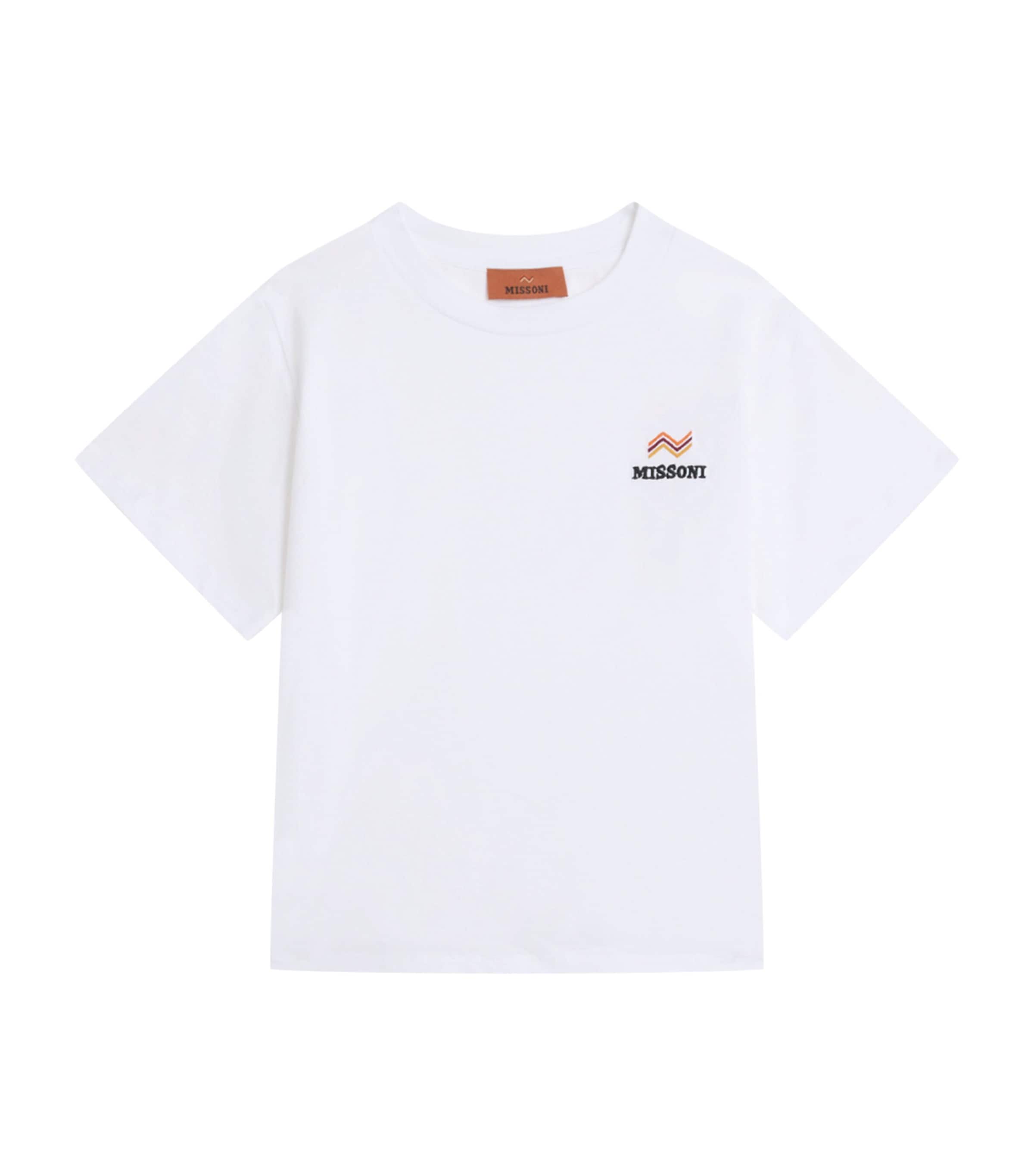 Missoni Kids Crew-Neck Logo T-Shirt (4-14 Years) Image 1