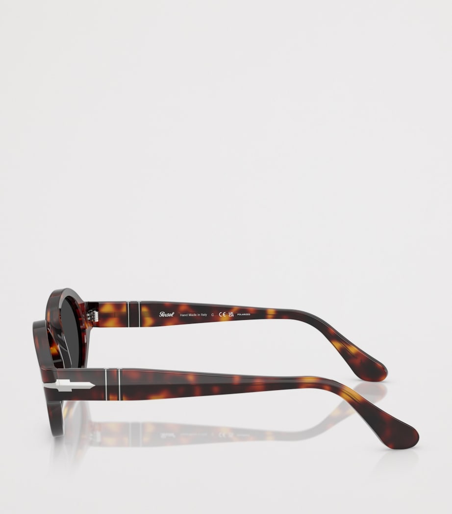 Persol Acetate Loris Round Sunglasses Image 3