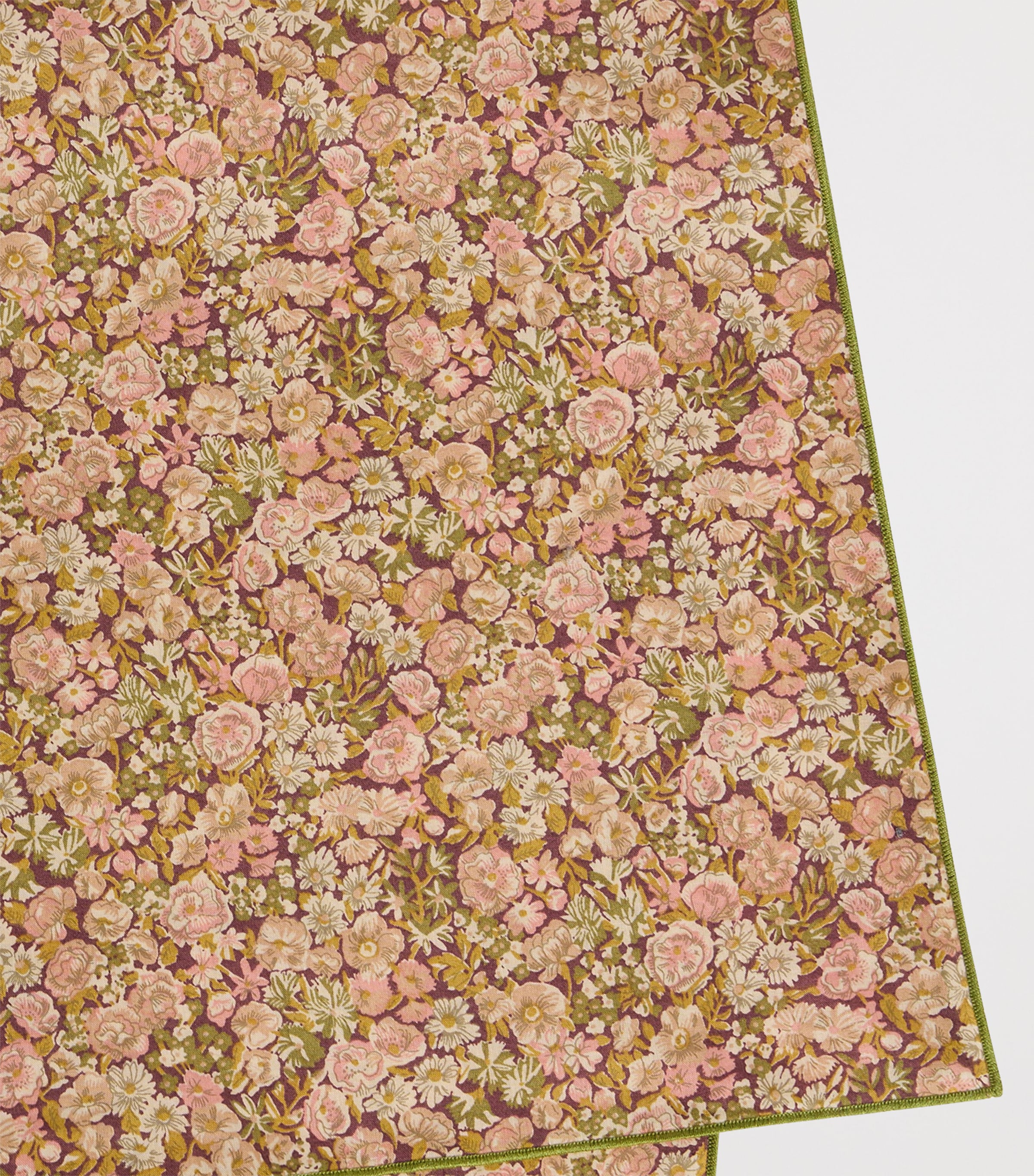 Cotton Catayi Scarf FL ROSE CAMELIA Image 2