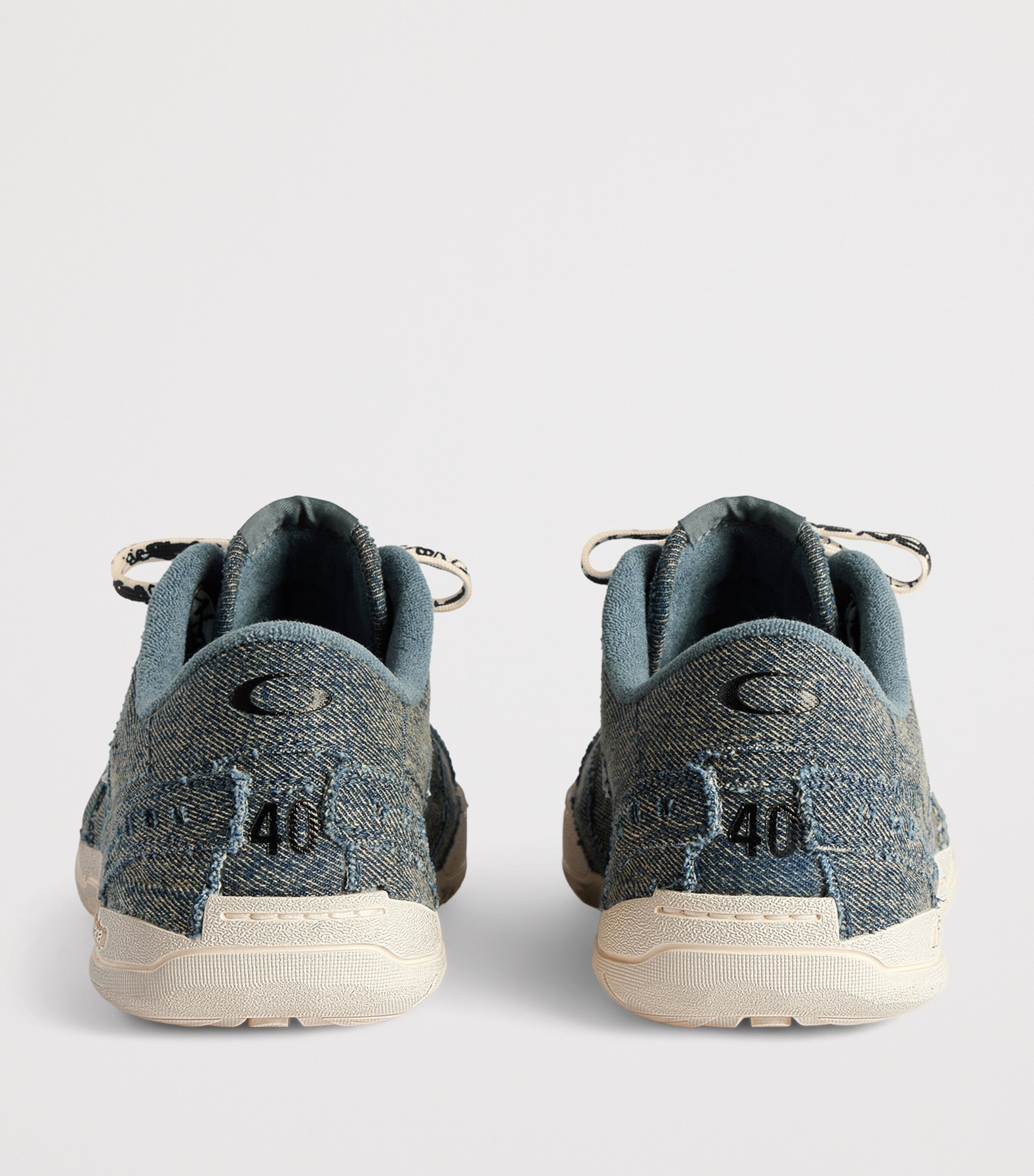 Balenciaga Denim Hamptons Sneakers Image 7