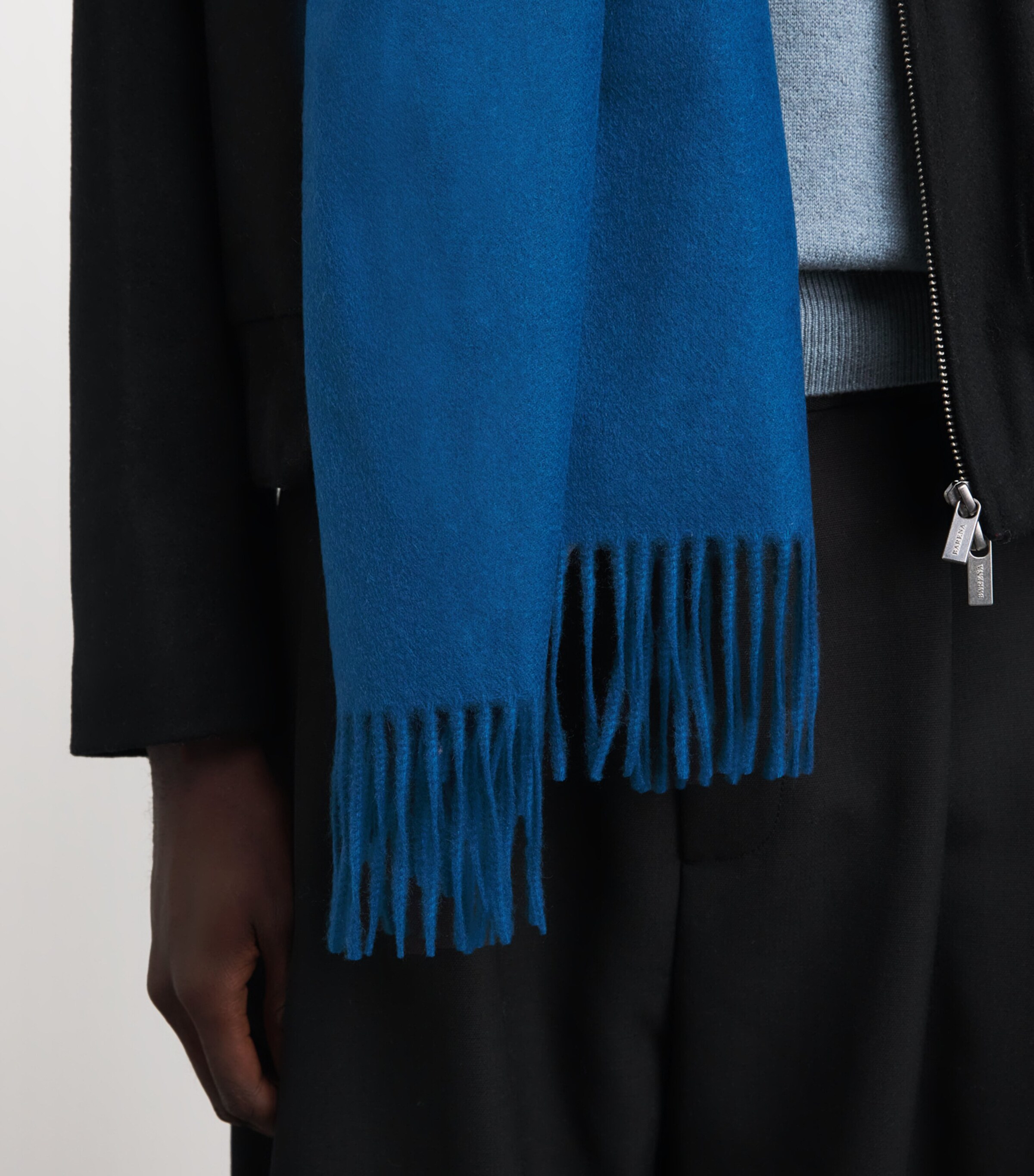 Johnstons Of Elgin Cashmere Stole Petrol Image 3