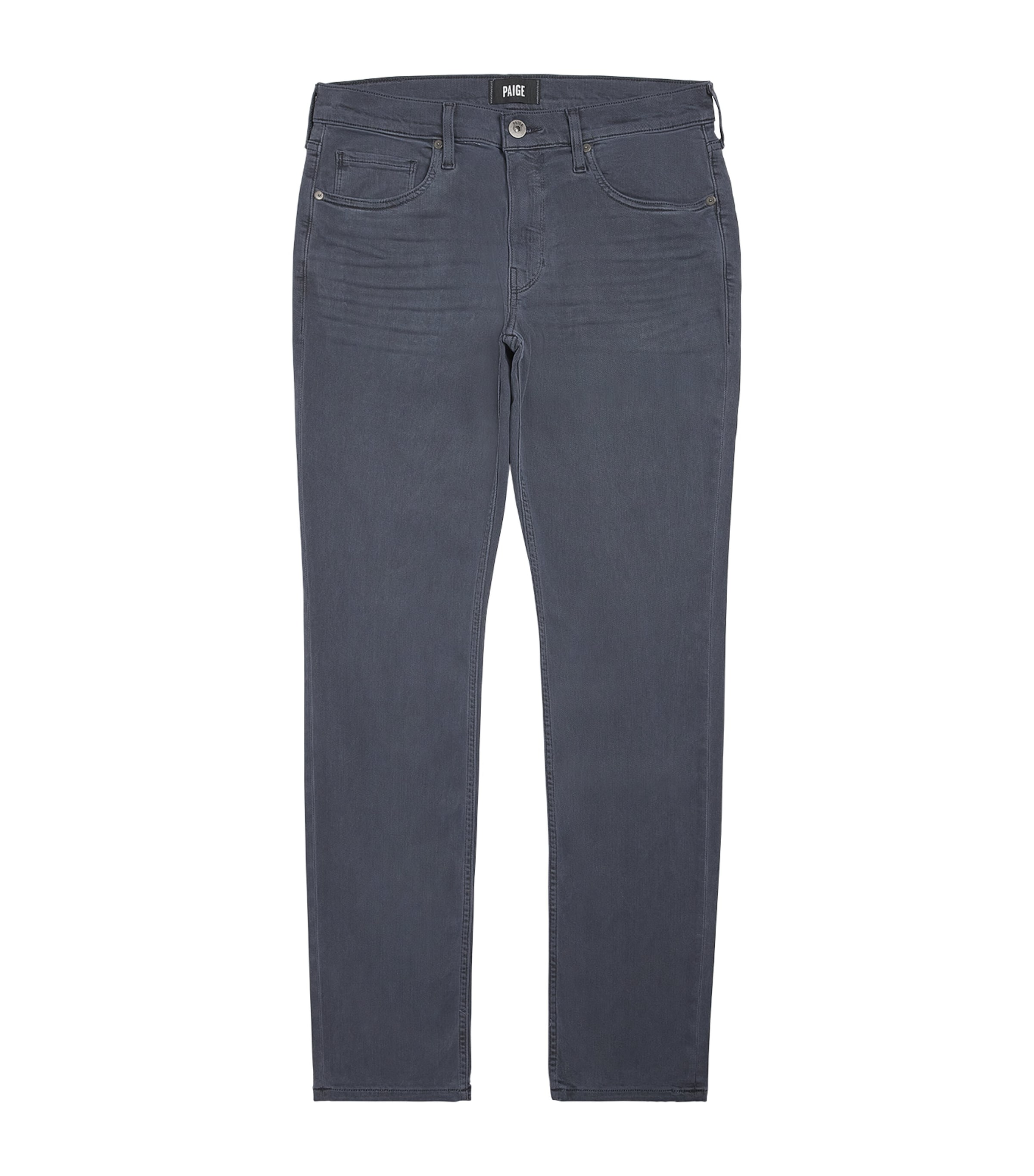 PAIGE Mens Lennox Slim Jeans Vintage Tidal Wave Image 1