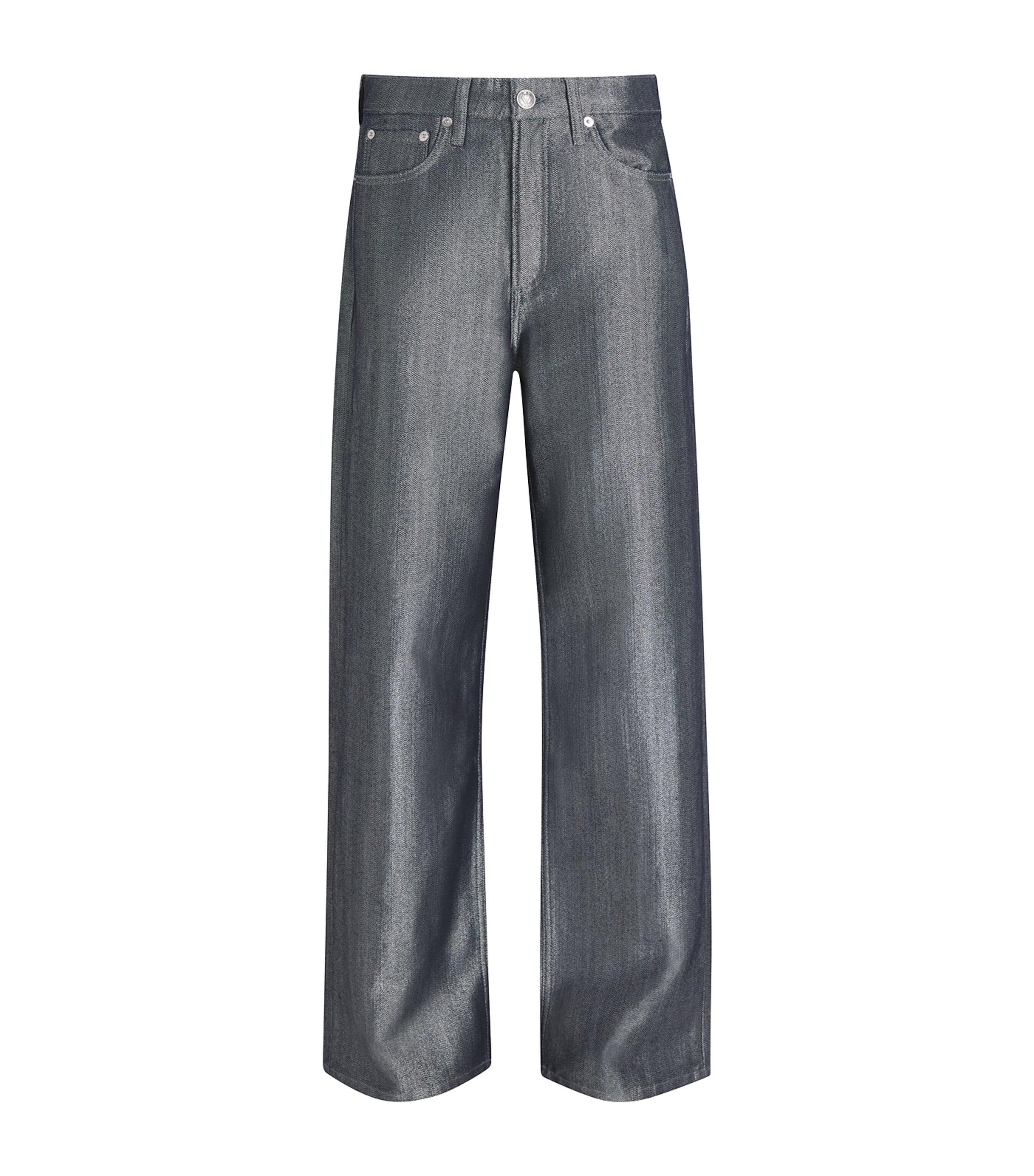 Logan Mid-Rise Wide-Leg Jeans INDGOLUREX Image 1