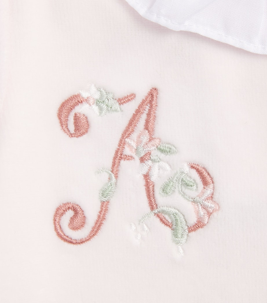 Tartine et Chocolat Velvet Embroidered All-In-One (0 Months-2 Years) Light Pink Image 3